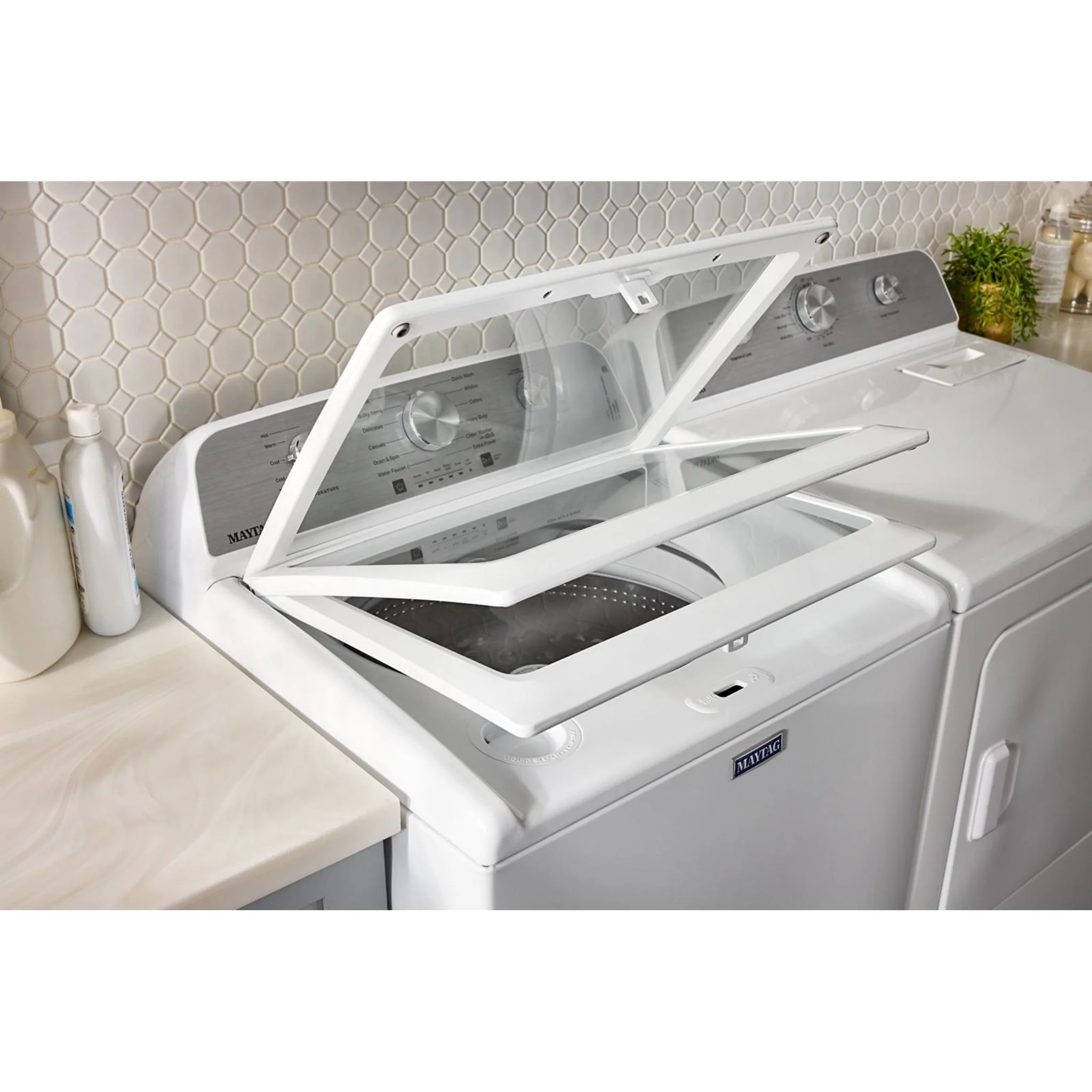 Maytag Top Load Washer (MTW5205TW) - White - Image 13