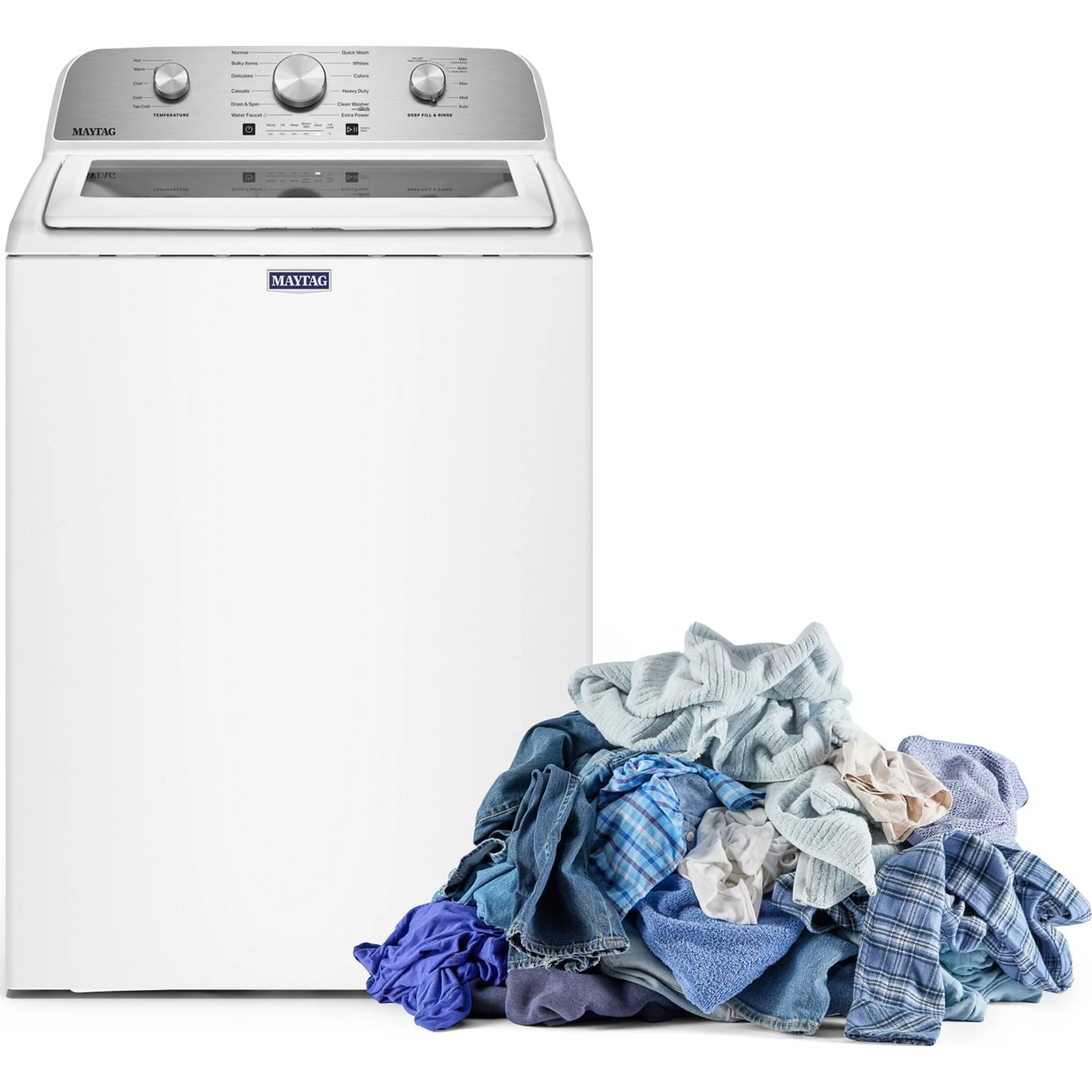 Maytag Top Load Washer (MTW5205TW) - White - Image 18