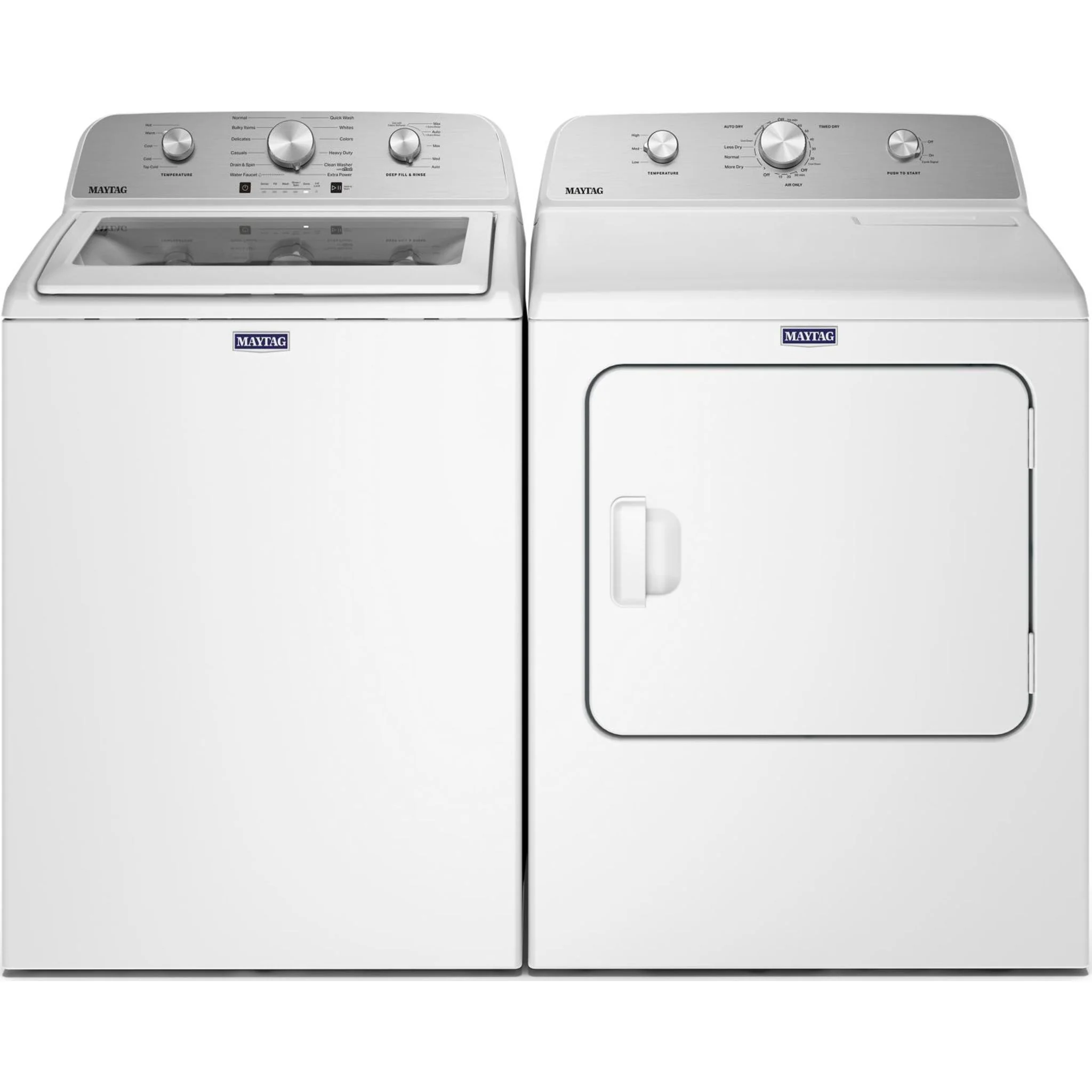 Maytag Top Load Washer (MTW5205TW) - White - Image 3
