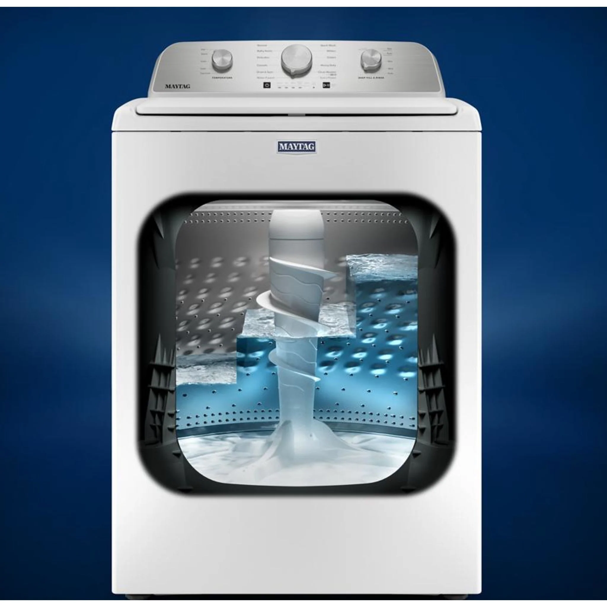 Maytag Top Load Washer (MTW5205TW) - White - Image 4