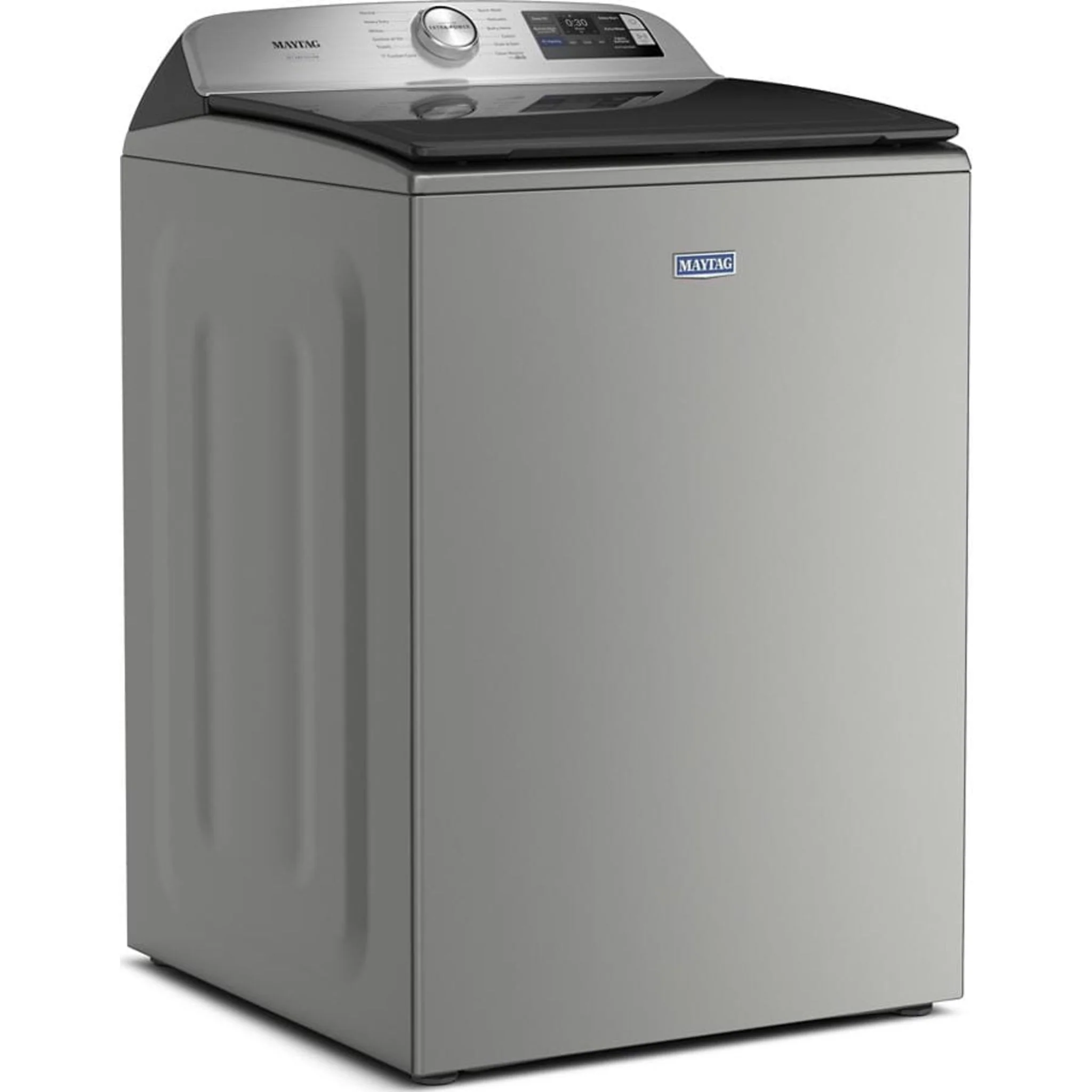 Maytag 6.0 Cu. Ft. Pet Pro Top Load Agitator Washer with Extra Power and Sanitize Cycle with Oxi -Classic Silver (MTW7205RR) - Image 16