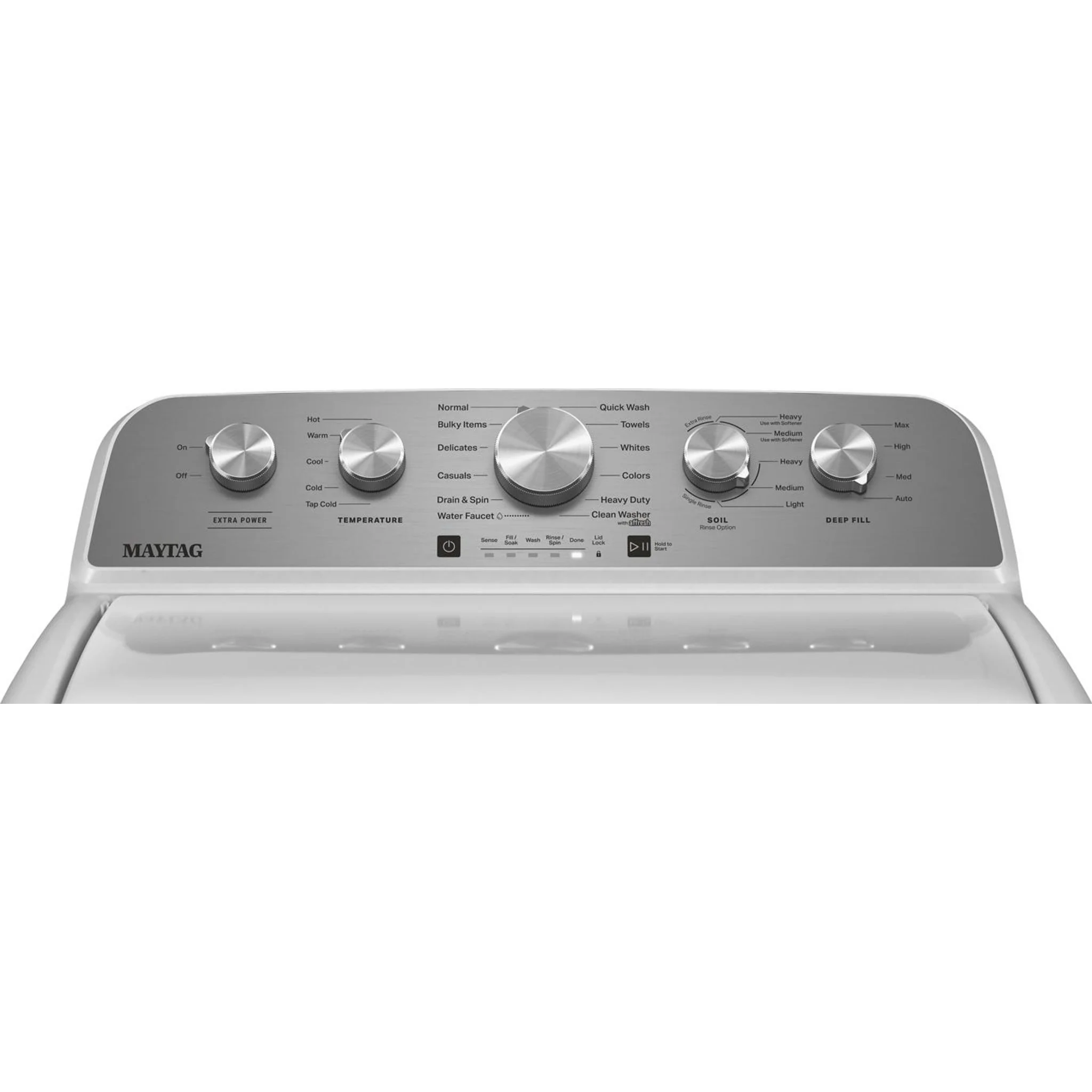 Maytag Top Load Washer with Extra Power - 5.2 cu. ft. IEC -White (MVW5035MW) - Image 11
