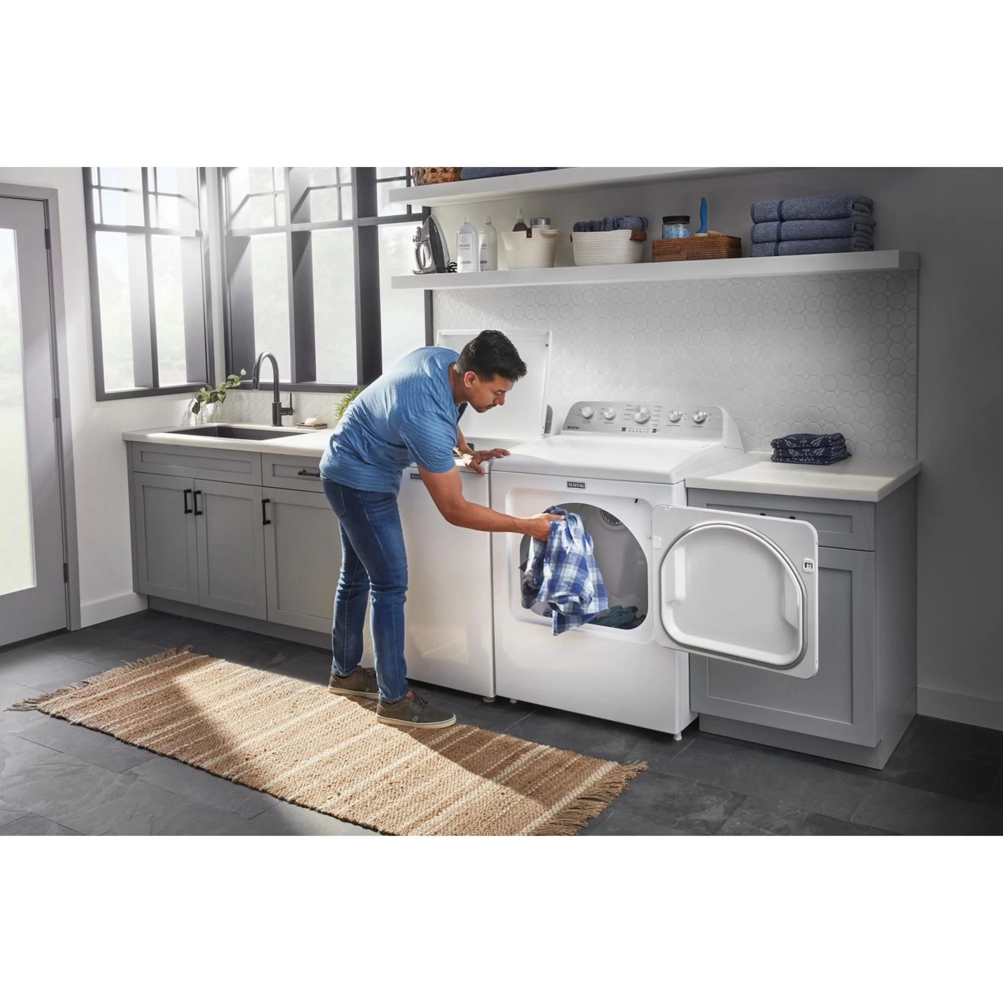Maytag Top Load Washer with Extra Power - 5.2 cu. ft. IEC -White (MVW5035MW) - Image 8