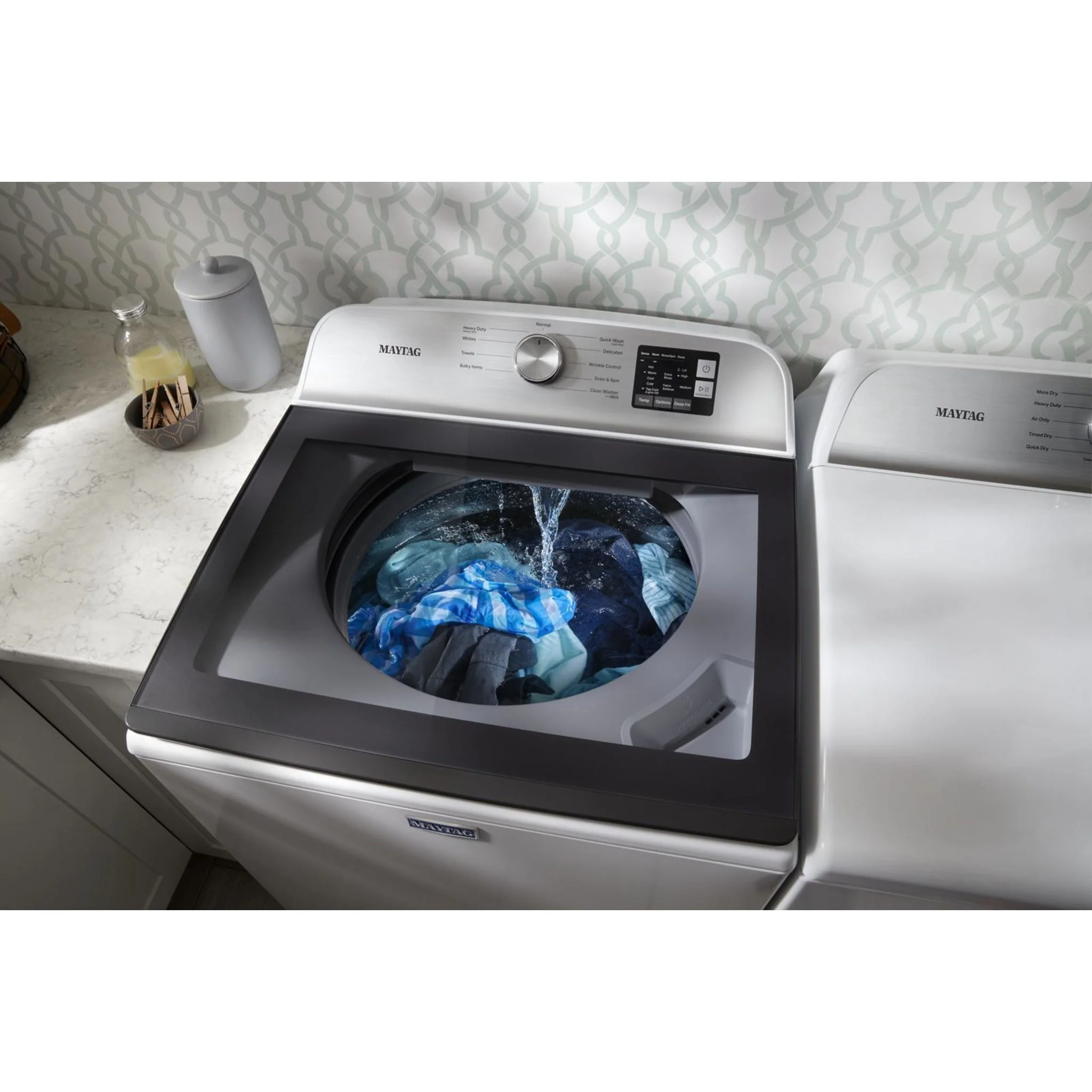 Maytag Top Load Washer with Deep Fill - 5.5 cu. ft. (MVW6200KW) - Image 10