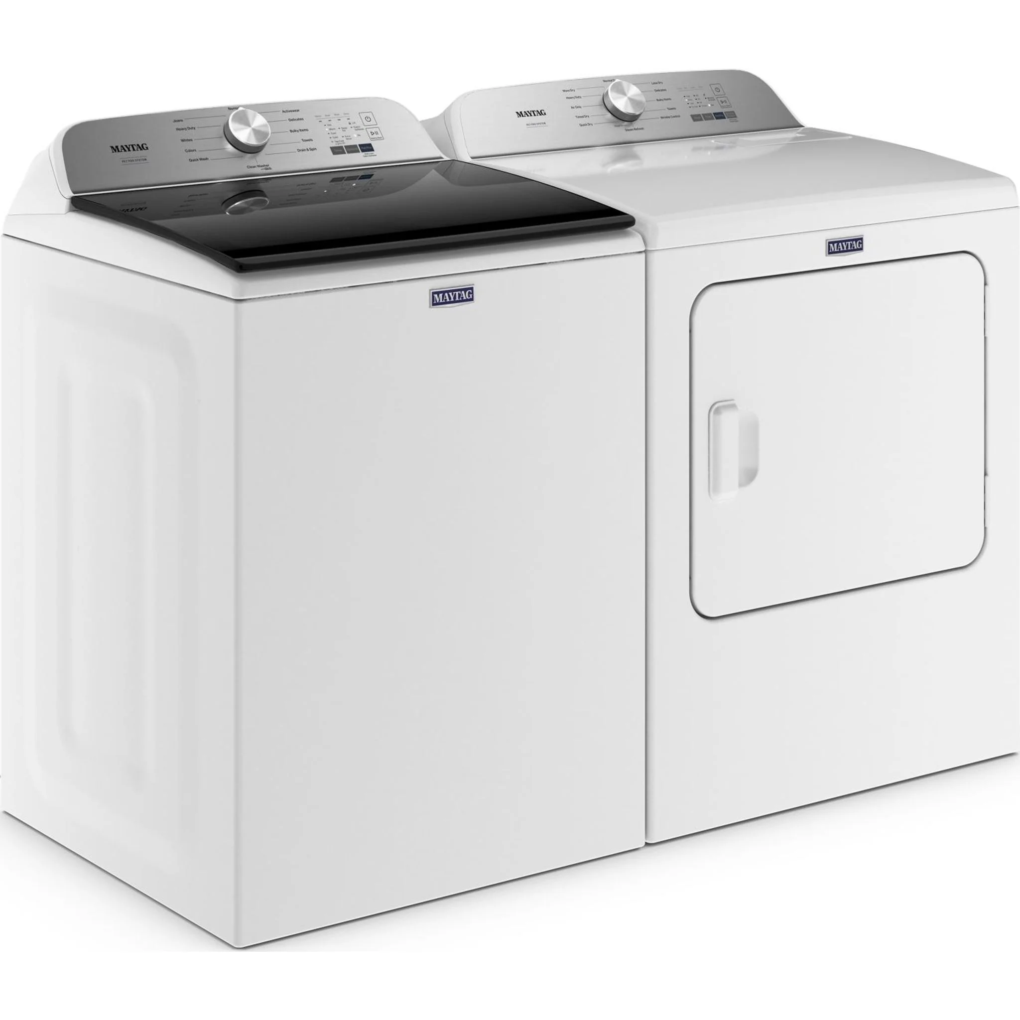 Maytag Pet Pro Top Load Washer - 5.4 cu.ft.  - White (MVW6500MW) - Image 3