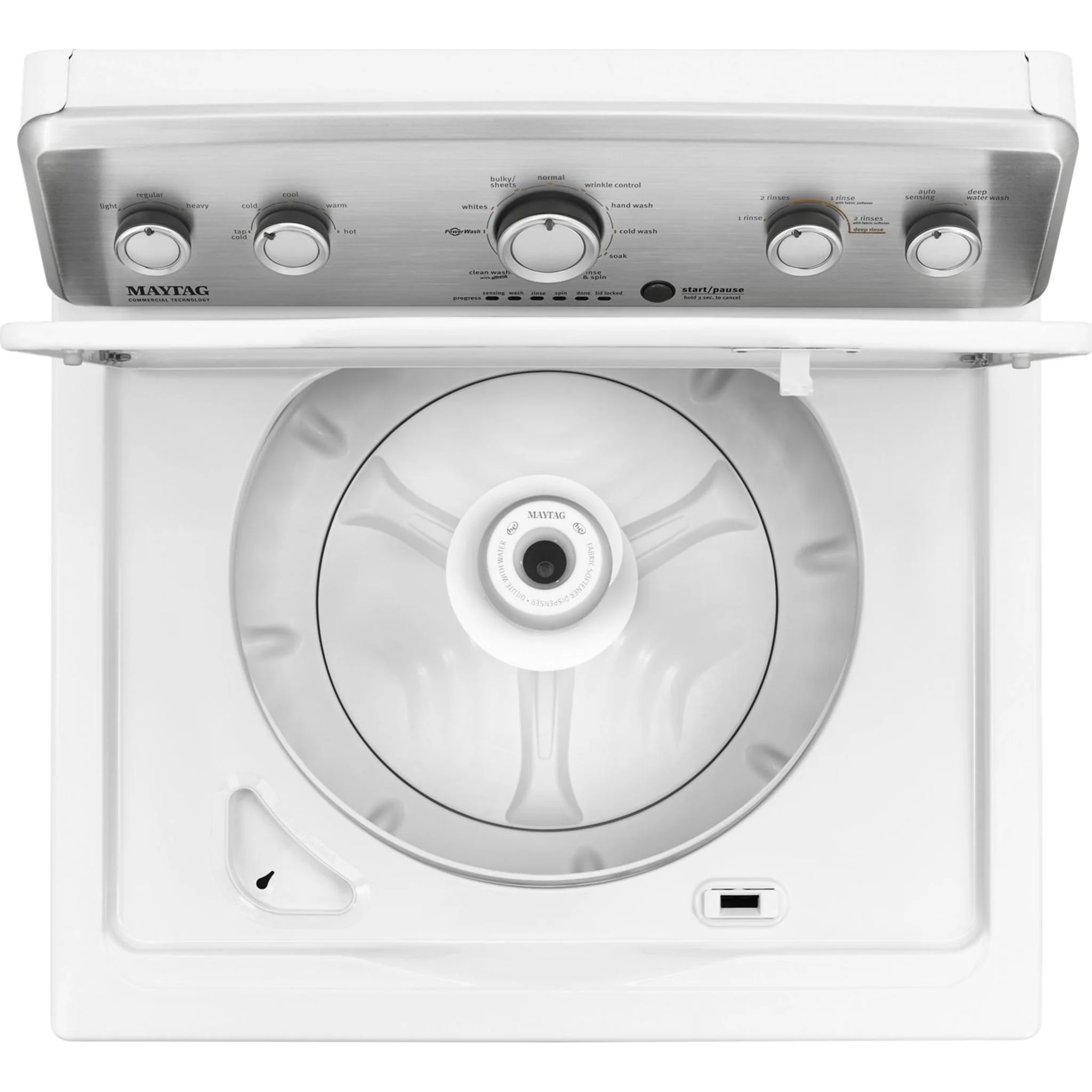 Maytag Top Load Washer with the Deep Water Wash Option and PowerWash® Cycle4.9 cu. ft. I.E.C. (MVWC565FW) - Image 26