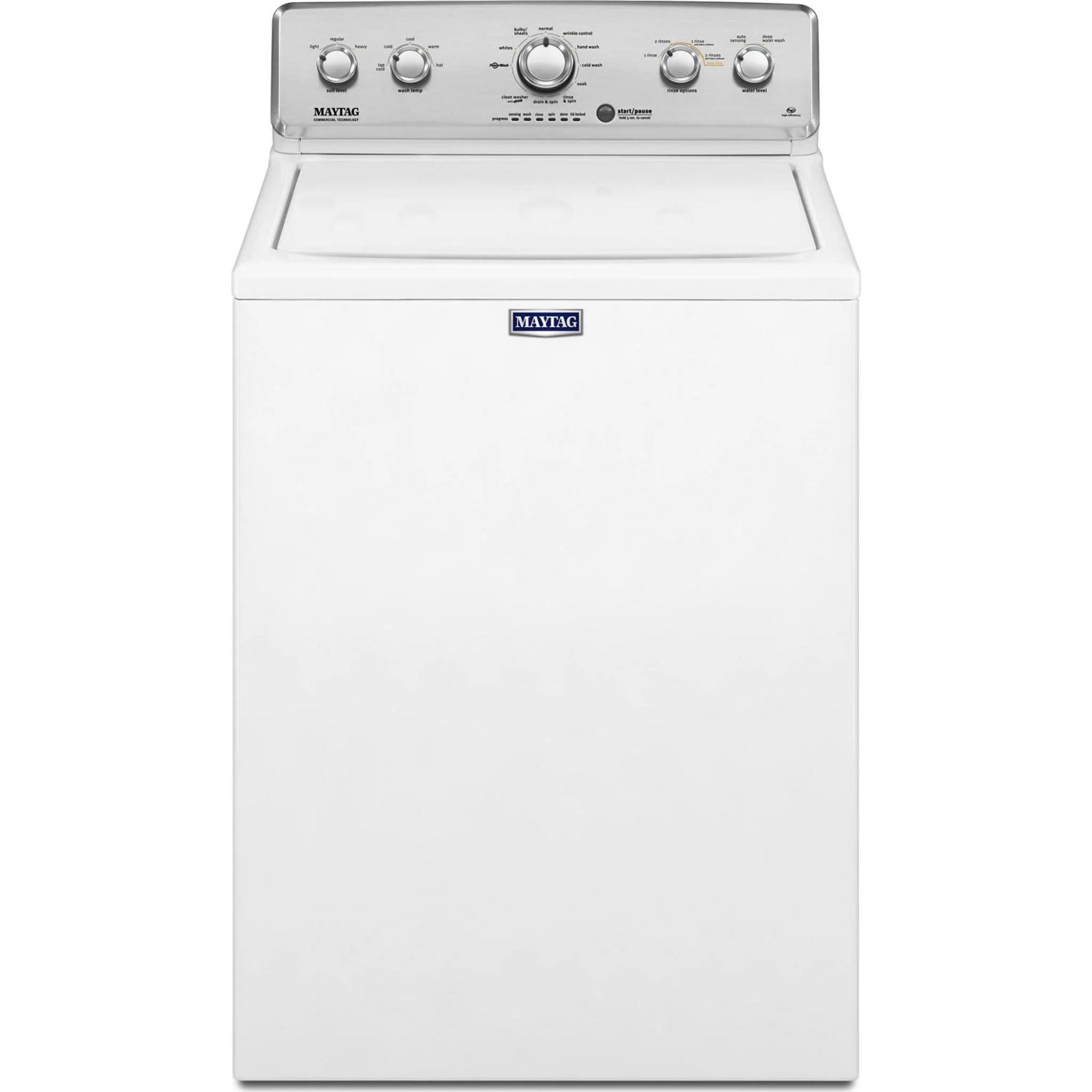 Maytag Top Load Washer with the Deep Water Wash Option and PowerWash® Cycle4.9 cu. ft. I.E.C. (MVWC565FW) - Image 39