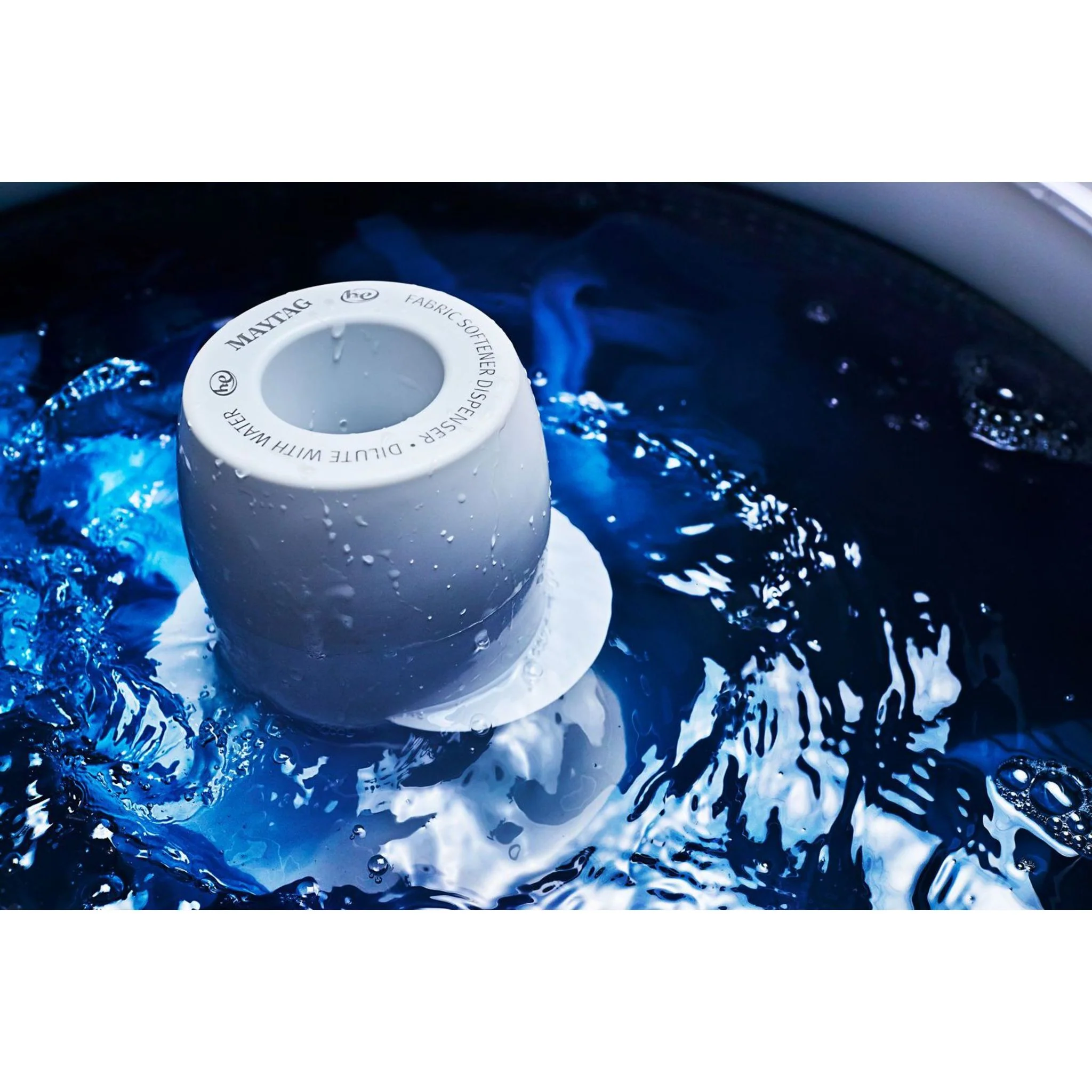 Maytag Top Load Washer with the Deep Water Wash Option and PowerWash® Cycle4.9 cu. ft. I.E.C. (MVWC565FW) - Image 5