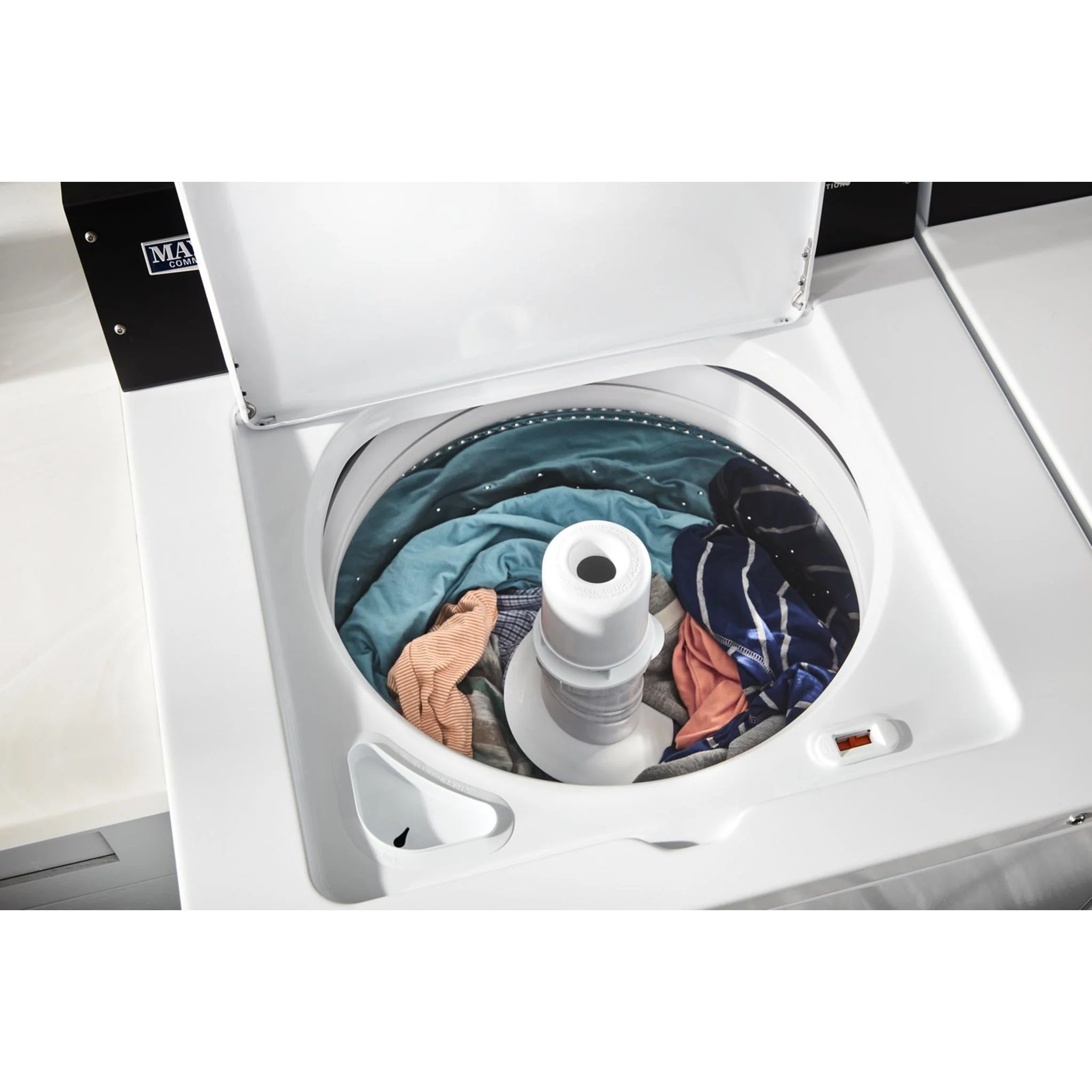 Maytag Commercial-Grade Residential Agitator Washer - 4.0 cu. ft (I.E.C.) -White (MVWP586GW) - Image 22