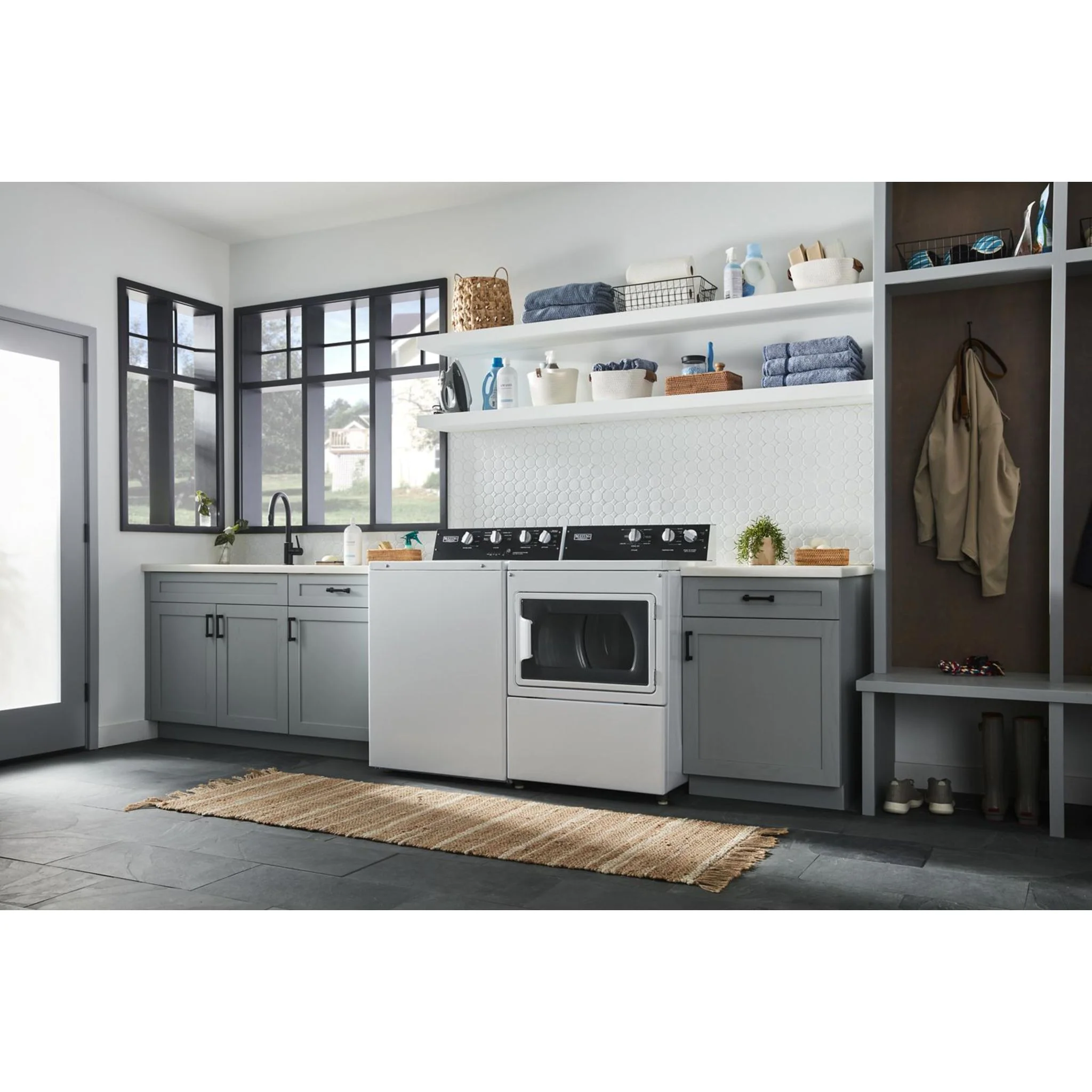 Maytag Commercial-Grade Residential Agitator Washer - 4.0 cu. ft (I.E.C.) -White (MVWP586GW) - Image 5