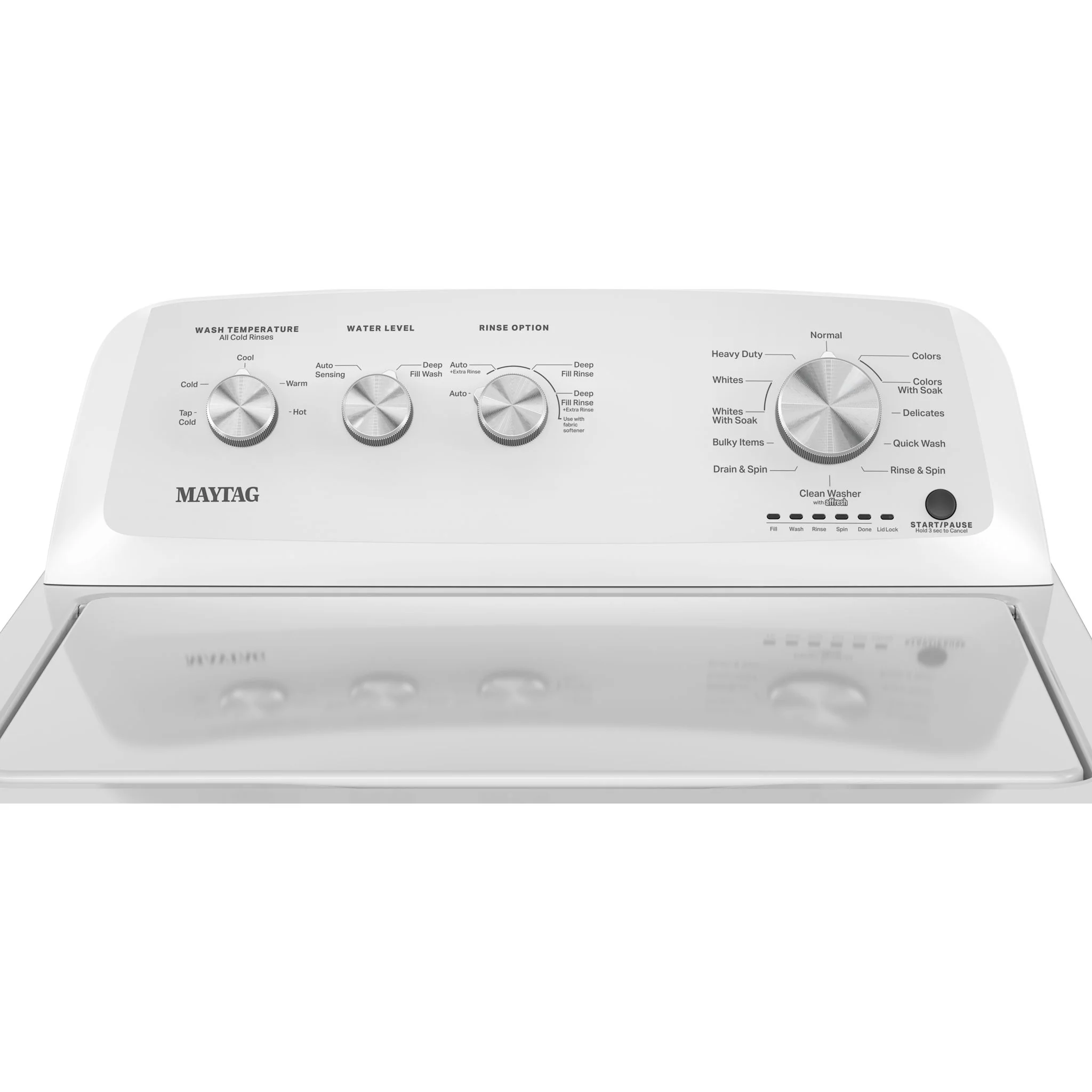 Maytag Top Load Washer with Deep Fill - 4.4 cu. ft. -White (MVW4005SW) - Image 10