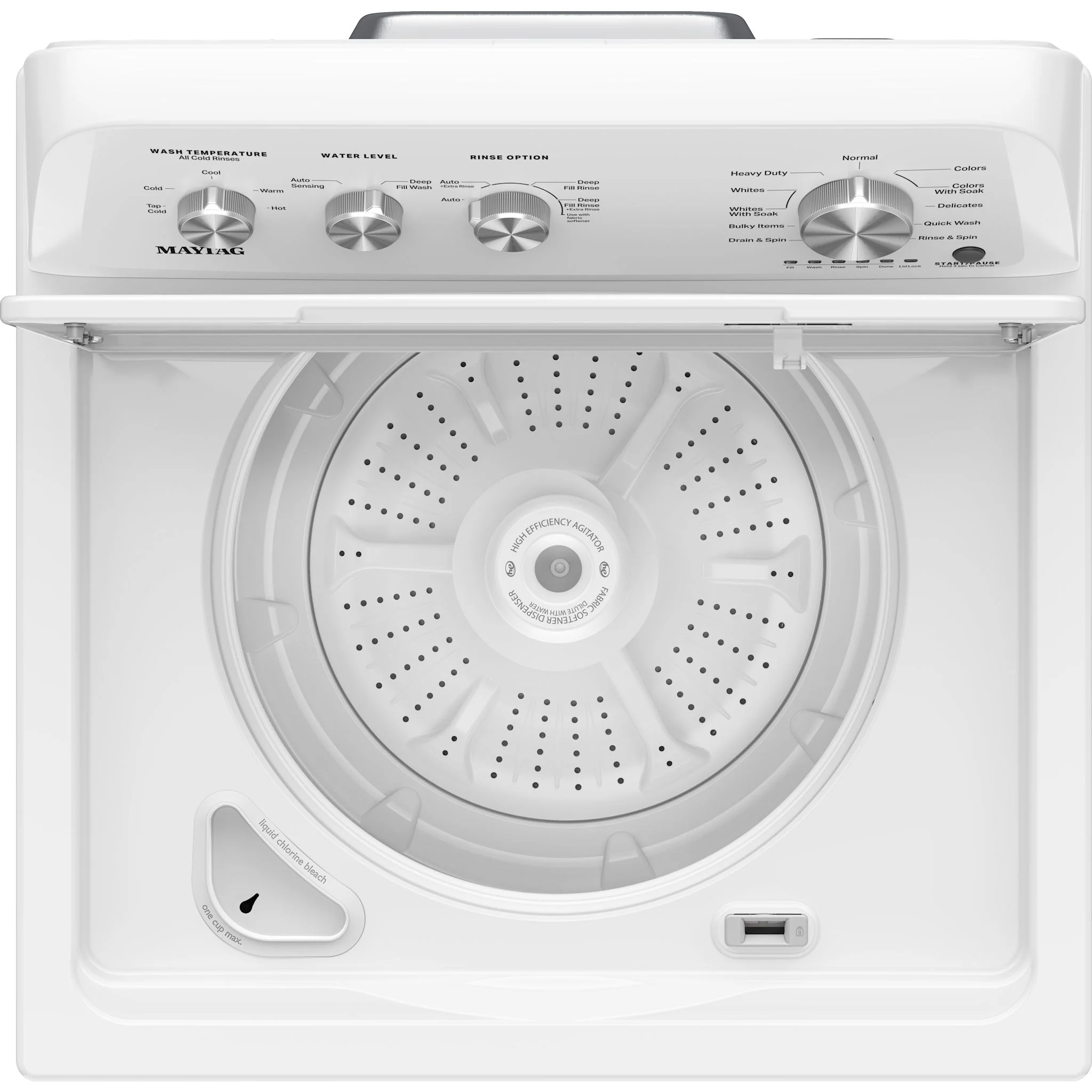 Maytag Top Load Washer with Deep Fill - 4.4 cu. ft. -White (MVW4005SW) - Image 9