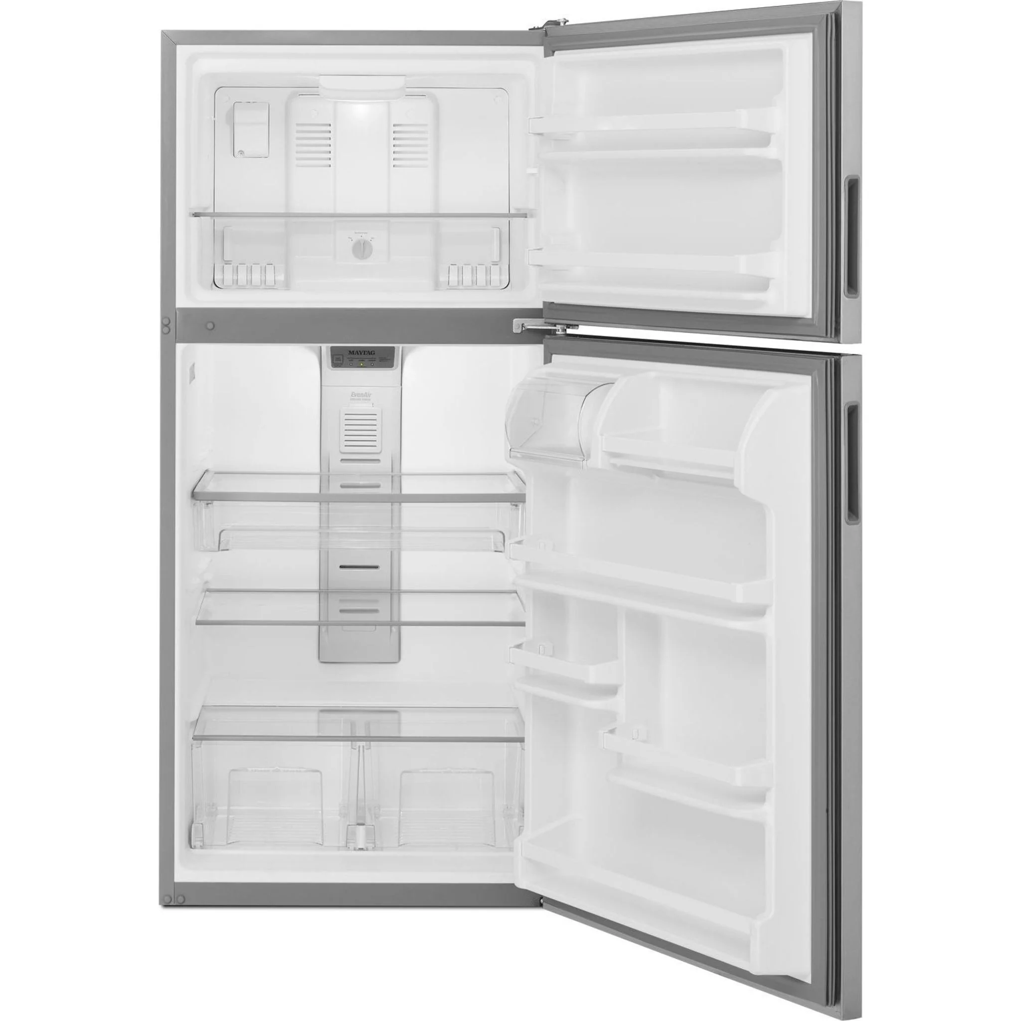 Maytag 30" Wide Top Freezer Refrigerator with PowerCold Feature- 18 cu.ft. - Fingerprint Resistant Stainless Steel (MRT118FFFZ) - Image 11