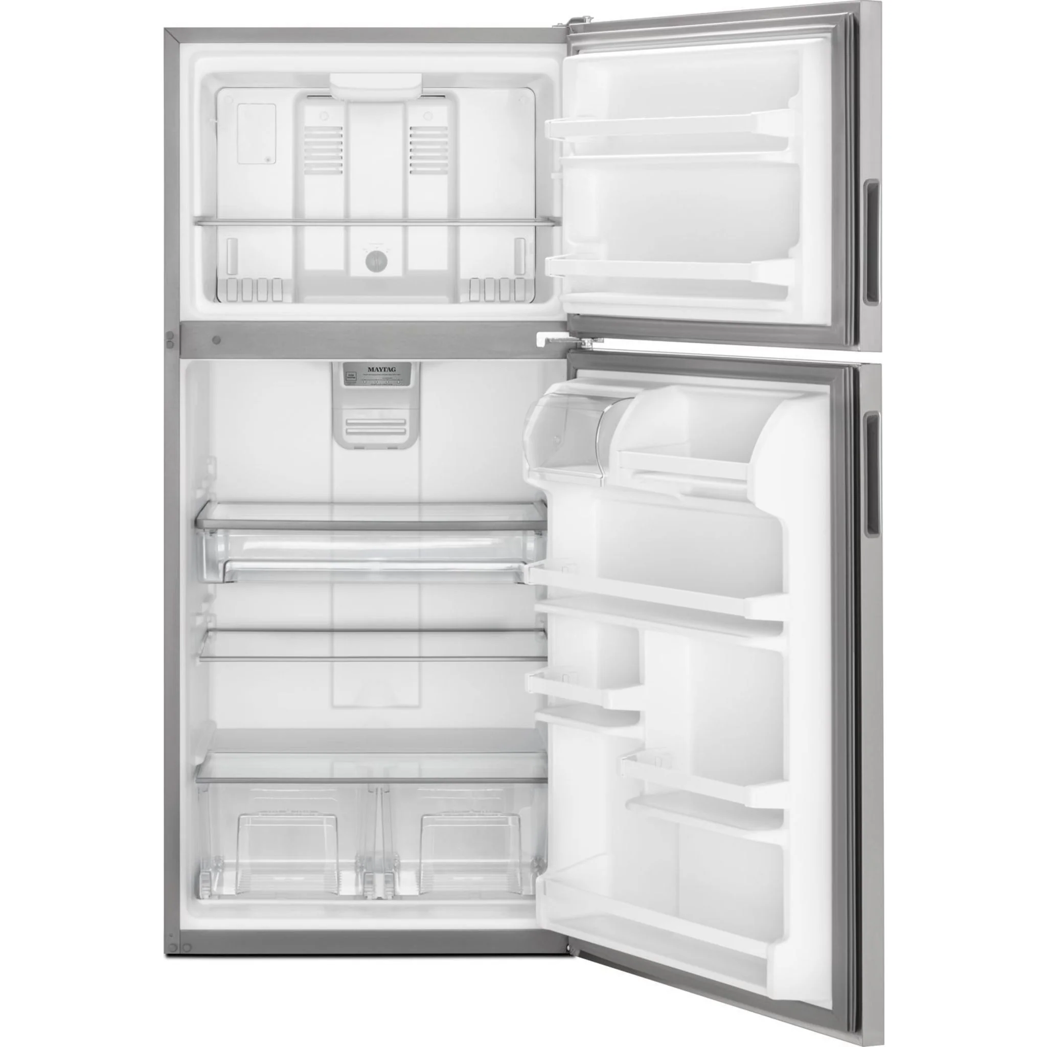 Maytag 30" Wide Top Freezer Refrigerator with PowerCold Feature- 18 cu.ft. - Fingerprint Resistant Stainless Steel (MRT118FFFZ) - Image 13