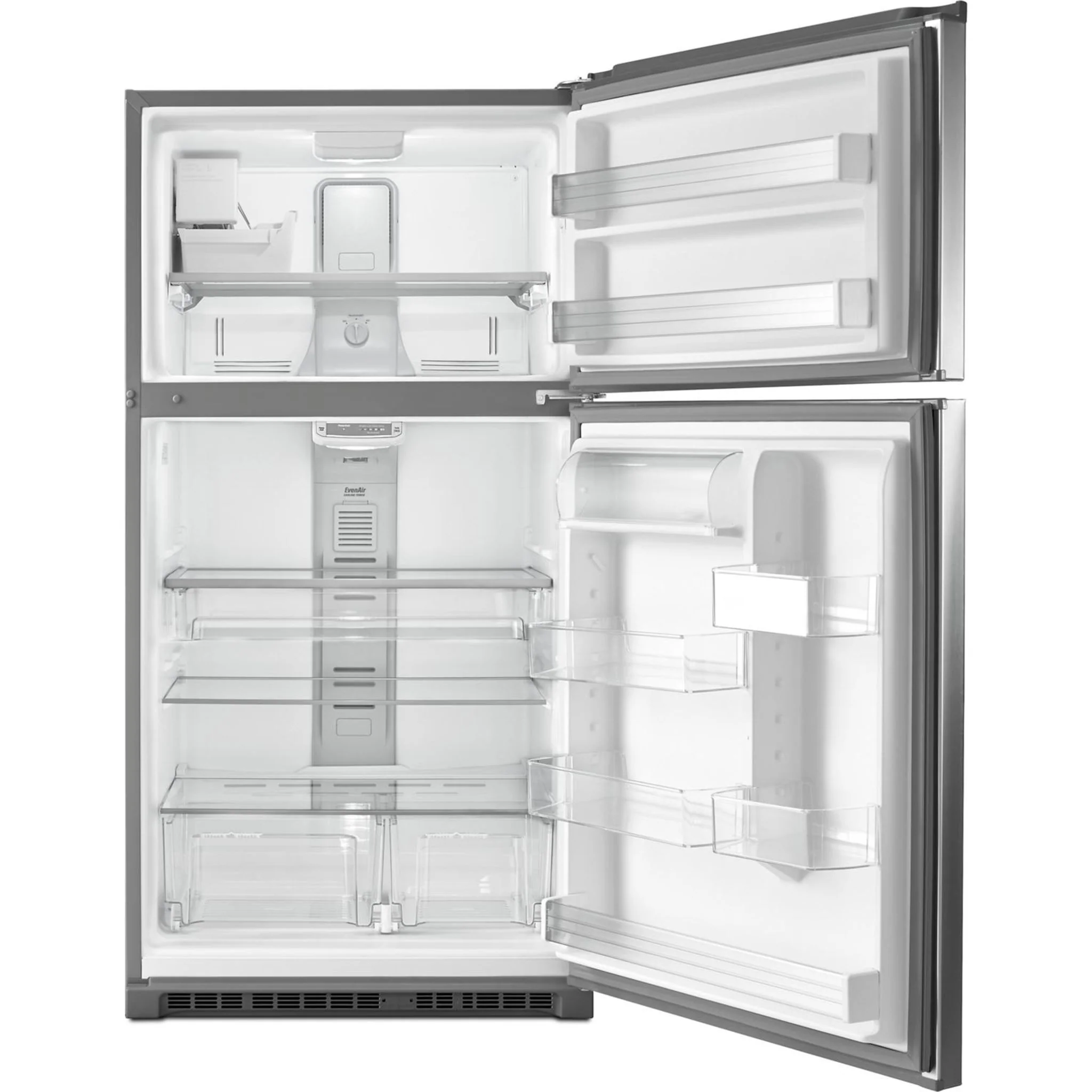 Maytag 33-Inch Wide Top Freezer Refrigerator with EvenAirCooling Tower- 21 Cu. Ft. -Fingerprint Resistant Stainless Steel (MRT711SMFZ) - Image 25
