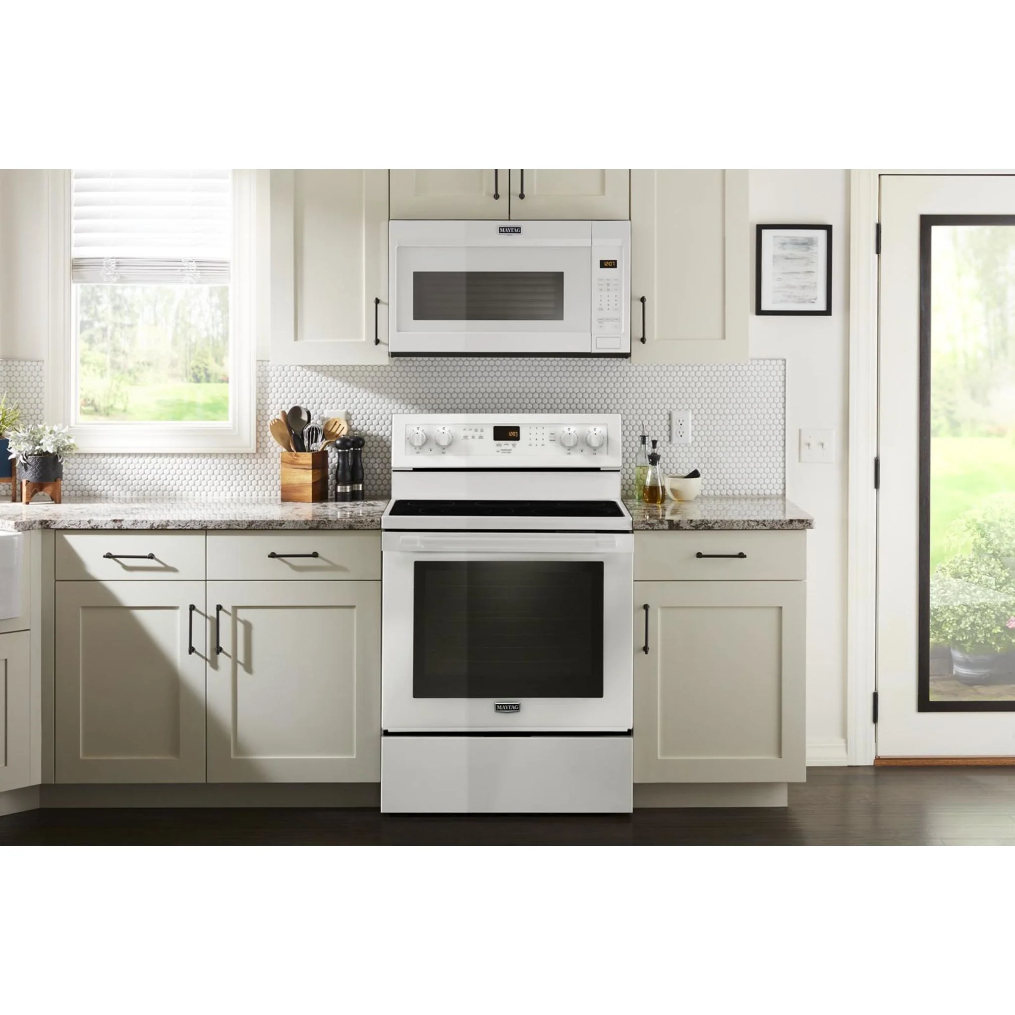 Maytag 30" WIDE ELECTRIC RANGE WITH TRUE CONVECTION AND POWER PREHEAT - 6.4 cu. ft. (YMER8800FW) - Image 13