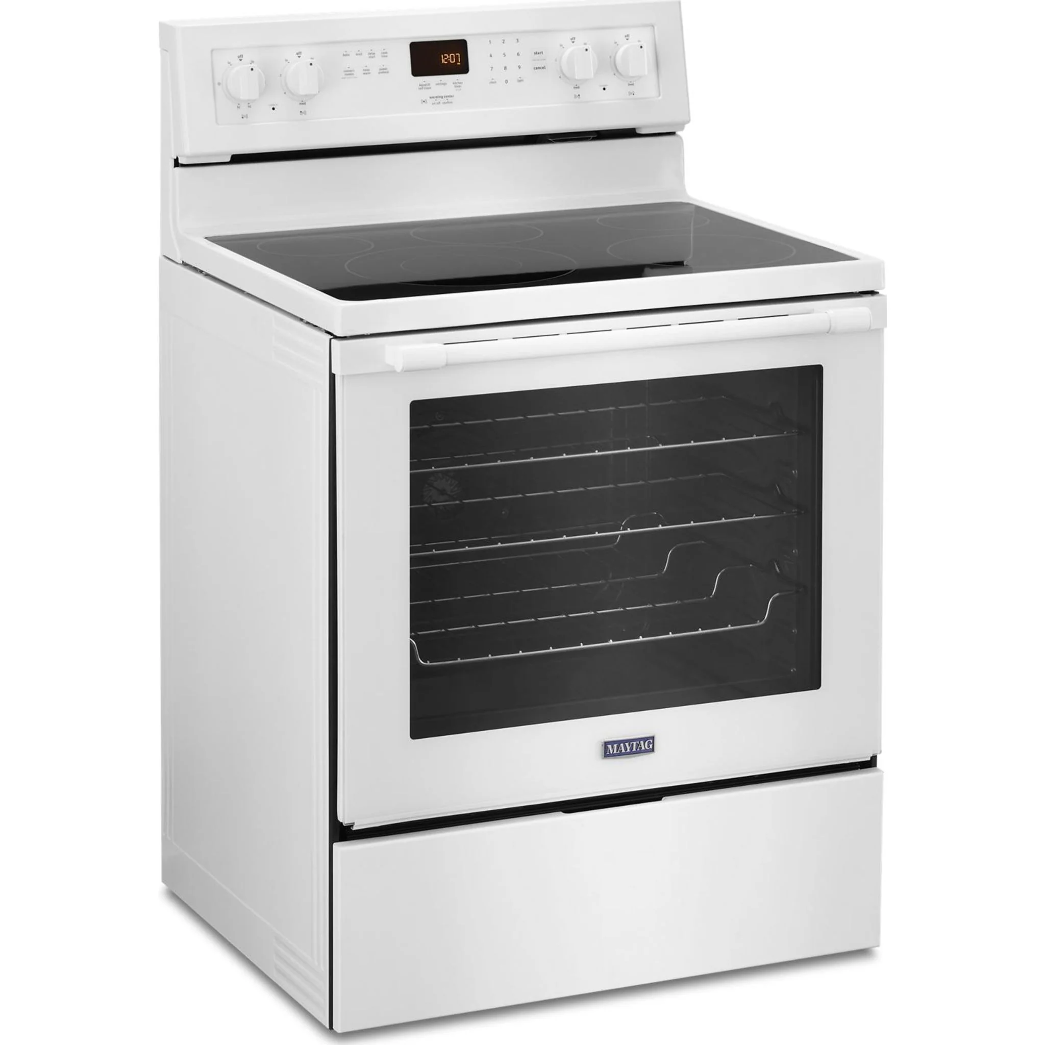 Maytag 30" WIDE ELECTRIC RANGE WITH TRUE CONVECTION AND POWER PREHEAT - 6.4 cu. ft. (YMER8800FW) - Image 18