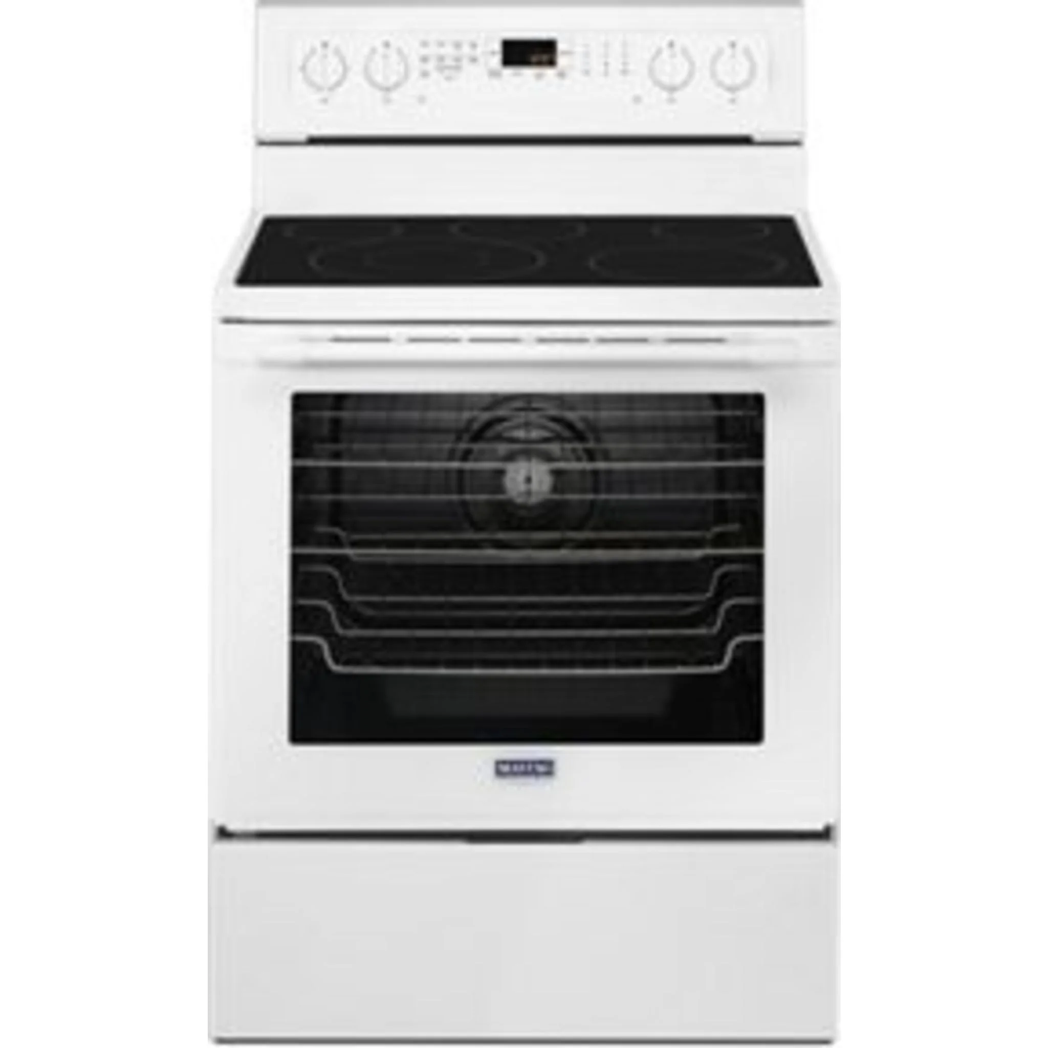 Maytag 30" WIDE ELECTRIC RANGE WITH TRUE CONVECTION AND POWER PREHEAT - 6.4 cu. ft. (YMER8800FW) - Image 3