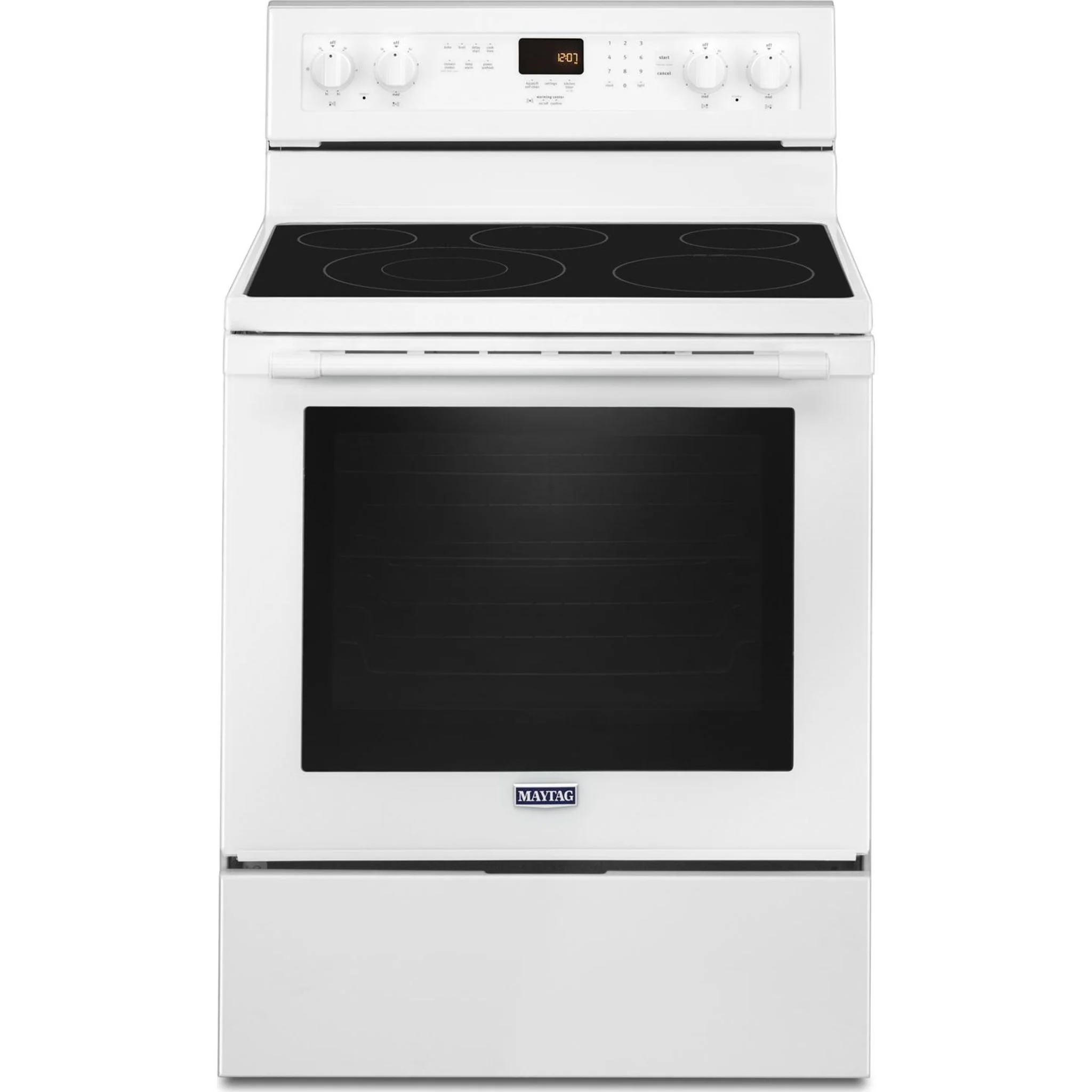 Maytag 30" WIDE ELECTRIC RANGE WITH TRUE CONVECTION AND POWER PREHEAT - 6.4 cu. ft. (YMER8800FW) - Image 8