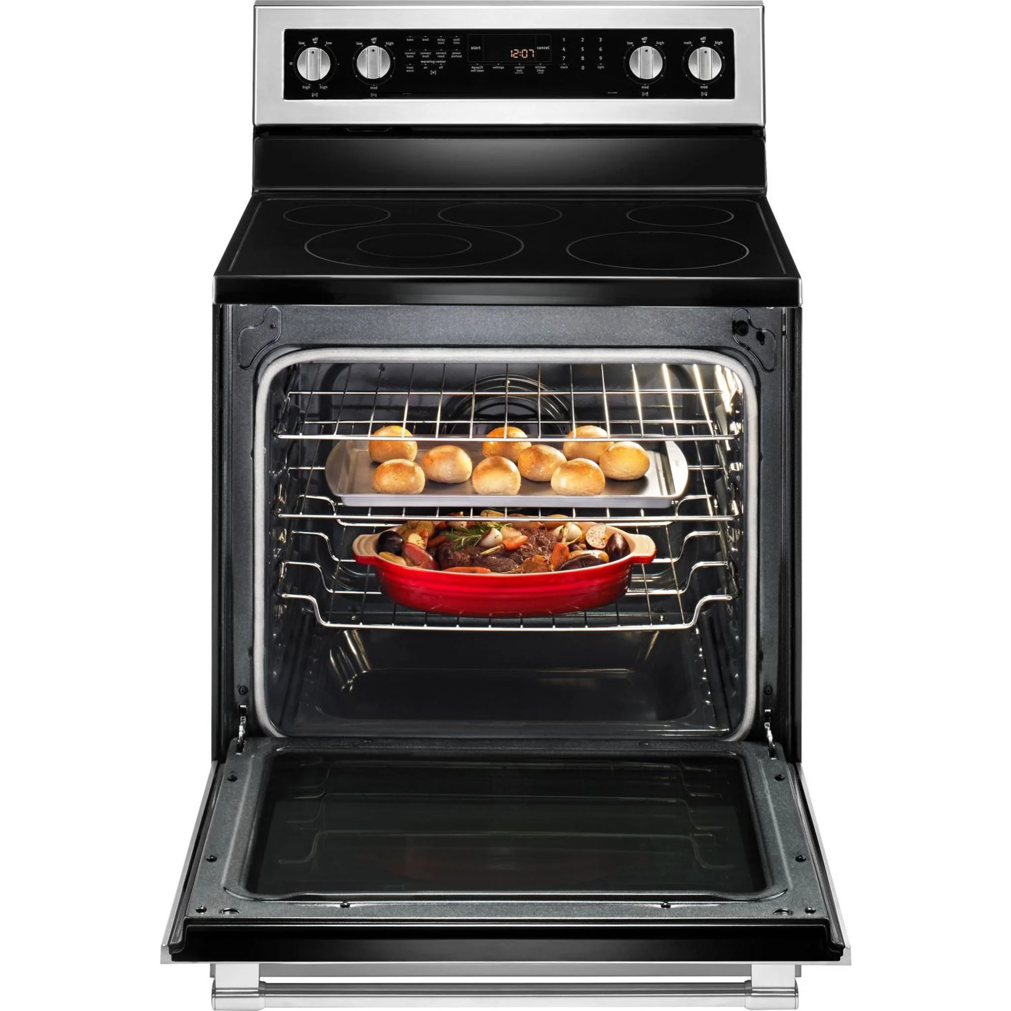 Maytag 30" WIDE ELECTRIC RANGE WITH TRUE CONVECTION AND POWER PREHEAT - 6.4 cu. ft. (YMER8800FZ) - Image 13