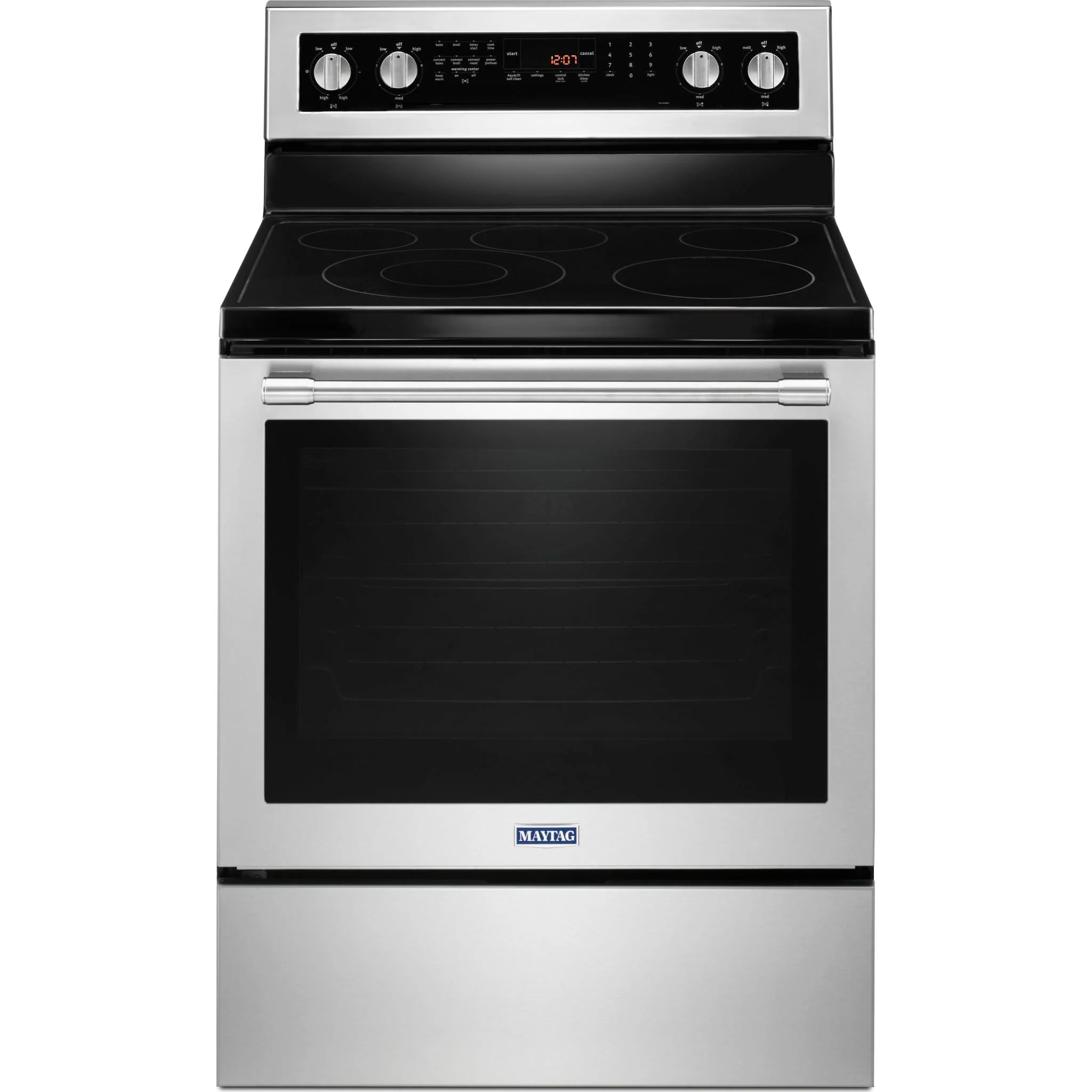 Maytag 30" WIDE ELECTRIC RANGE WITH TRUE CONVECTION AND POWER PREHEAT - 6.4 cu. ft. (YMER8800FZ) - Image 4