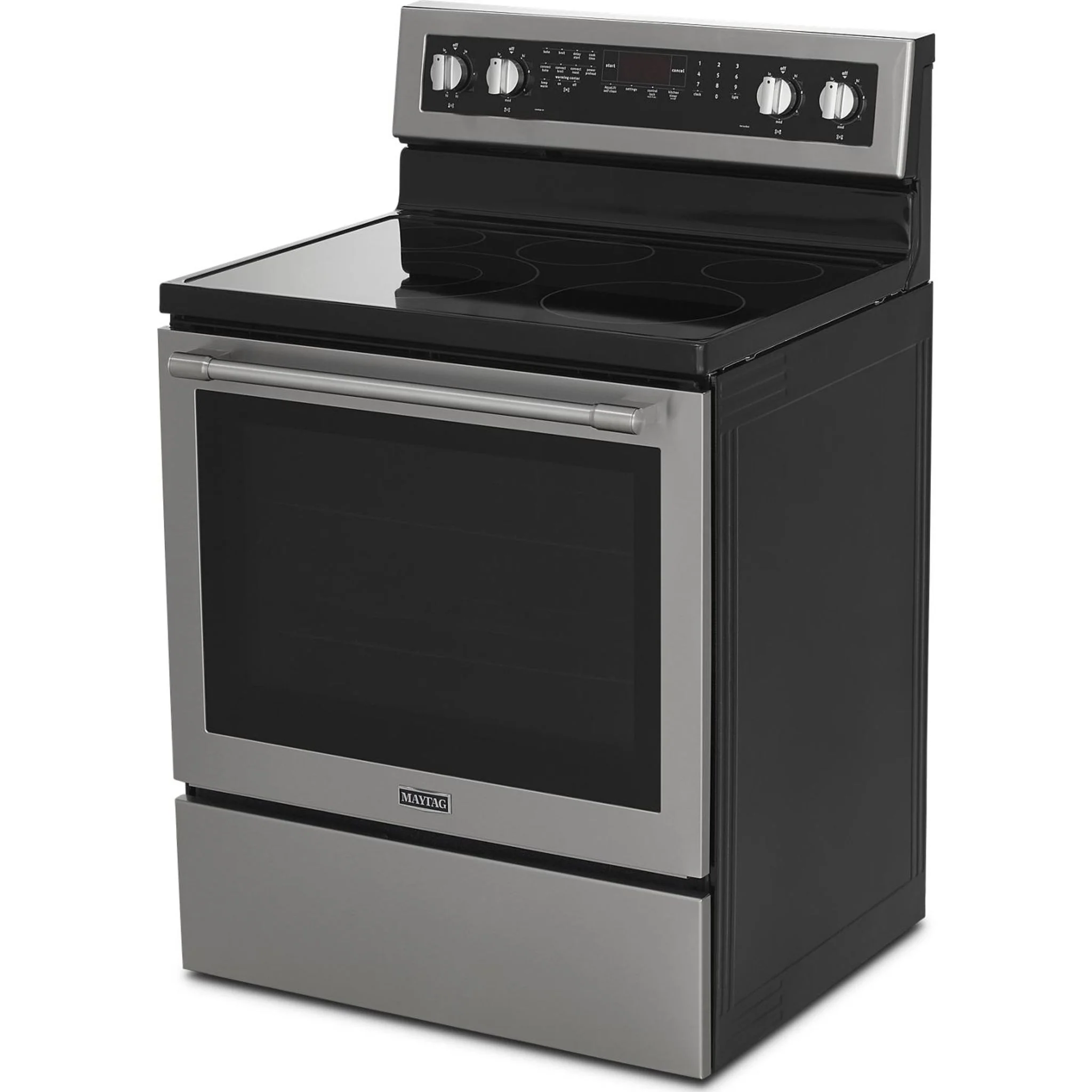 Maytag 30" WIDE ELECTRIC RANGE WITH TRUE CONVECTION AND POWER PREHEAT - 6.4 cu. ft. (YMER8800FZ) - Image 5