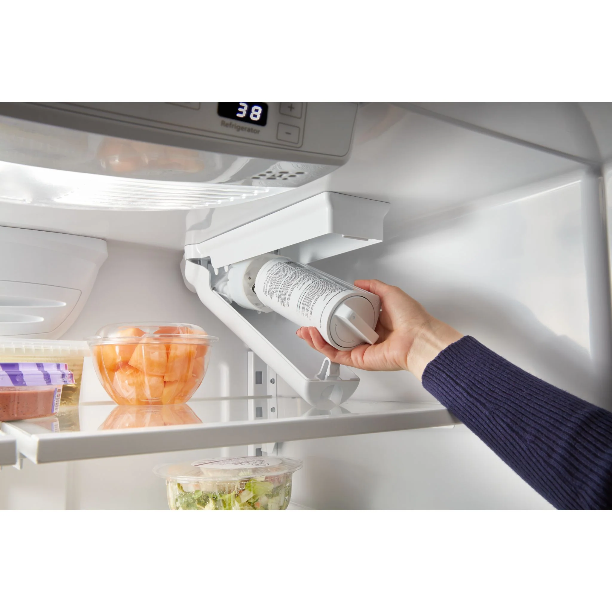 Maytag French Door Bottom Mount Refrigerator with Max Cool Setting -Fingerprint Resistant Stainless Steel (MRFF4236RZ) - Image 17