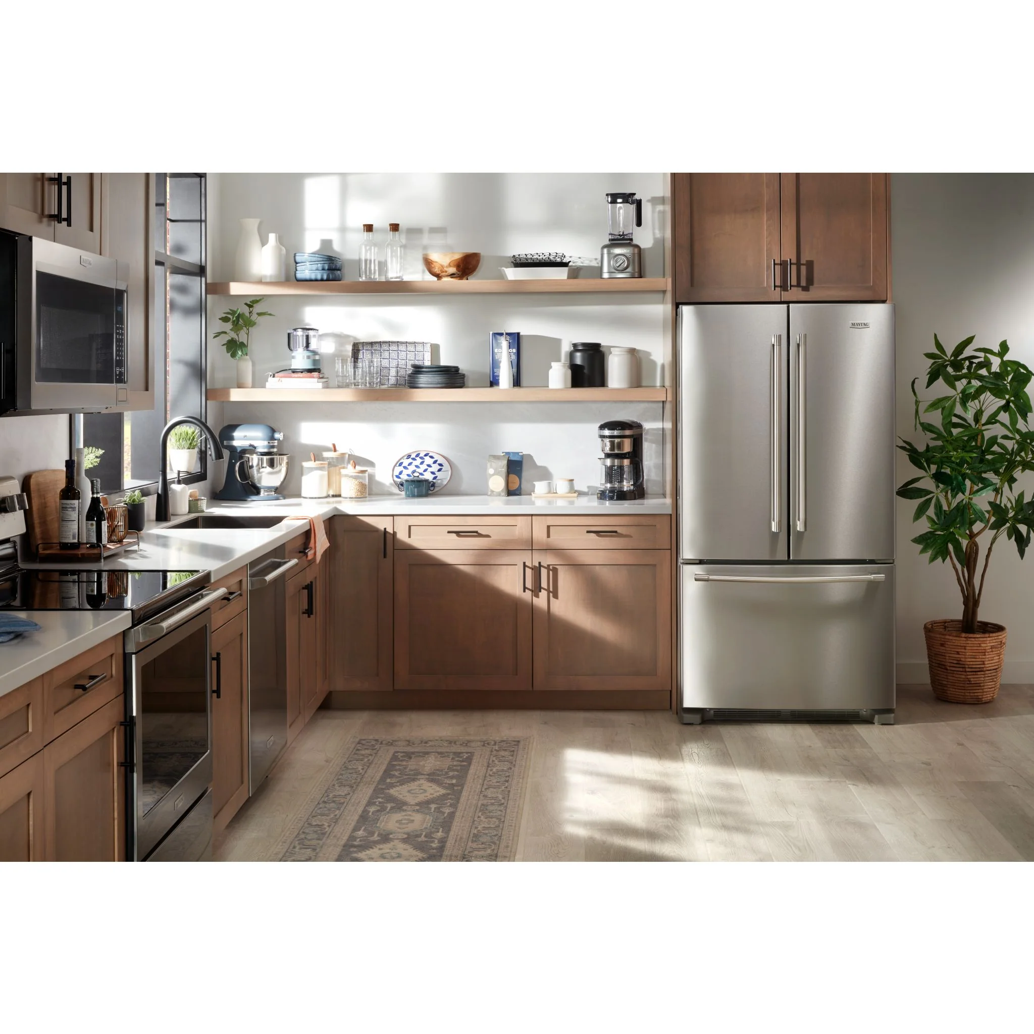 Maytag French Door Bottom Mount Refrigerator with Max Cool Setting -Fingerprint Resistant Stainless Steel (MRFF4236RZ) - Image 20