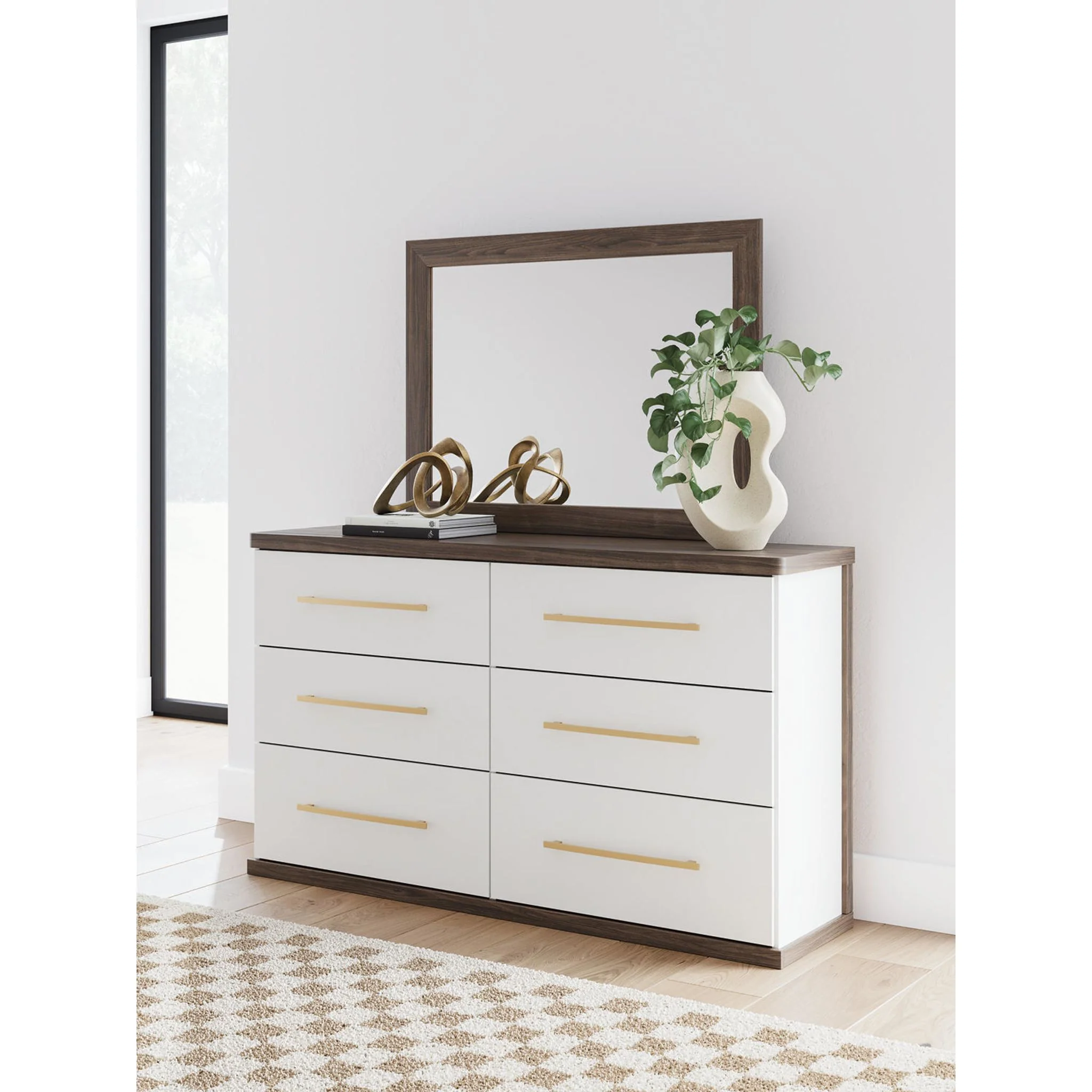 Mazilar Dresser and Mirror - Image 9
