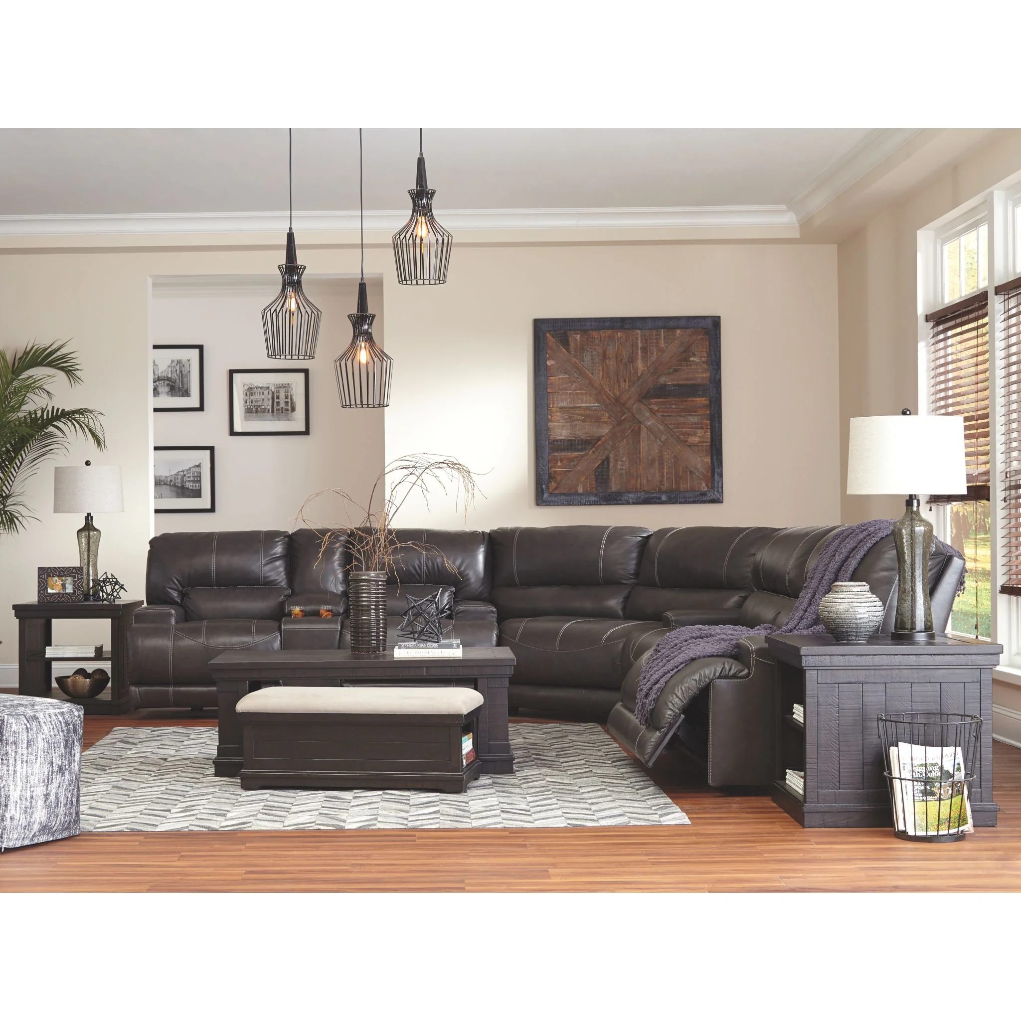 McCaskill 3 Piece Power Reclining Sectional - Image 3