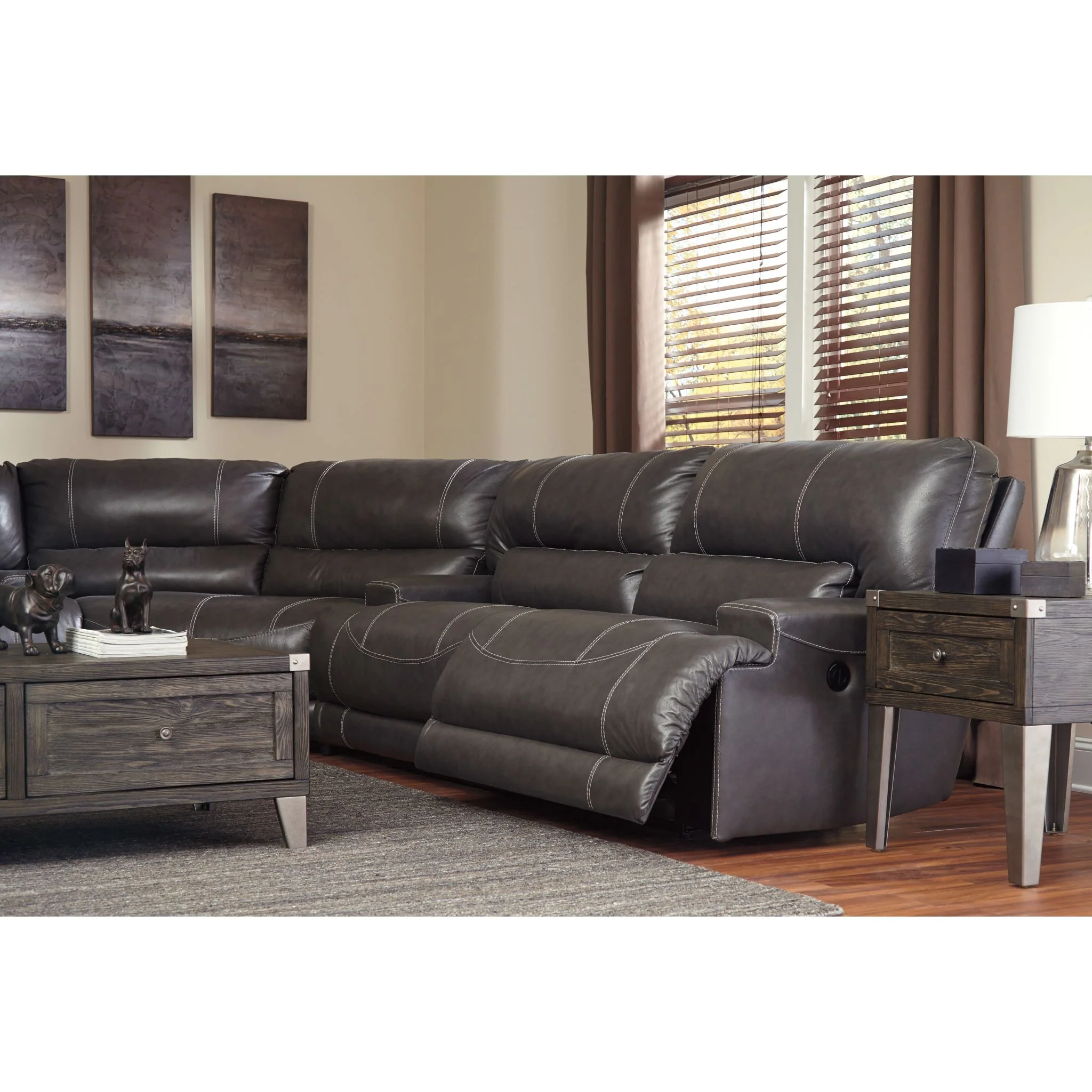 McCaskill Reclining Sofa with Power - Image 4