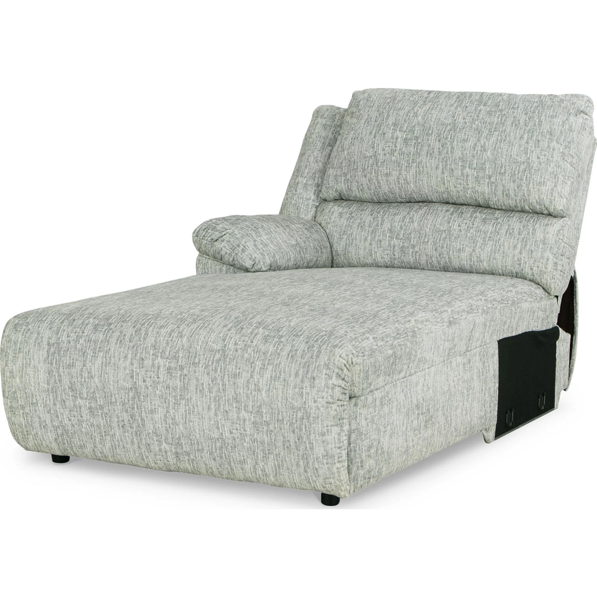McClelland 3 Piece Power Reclining Sectional with Chaise - Image 5