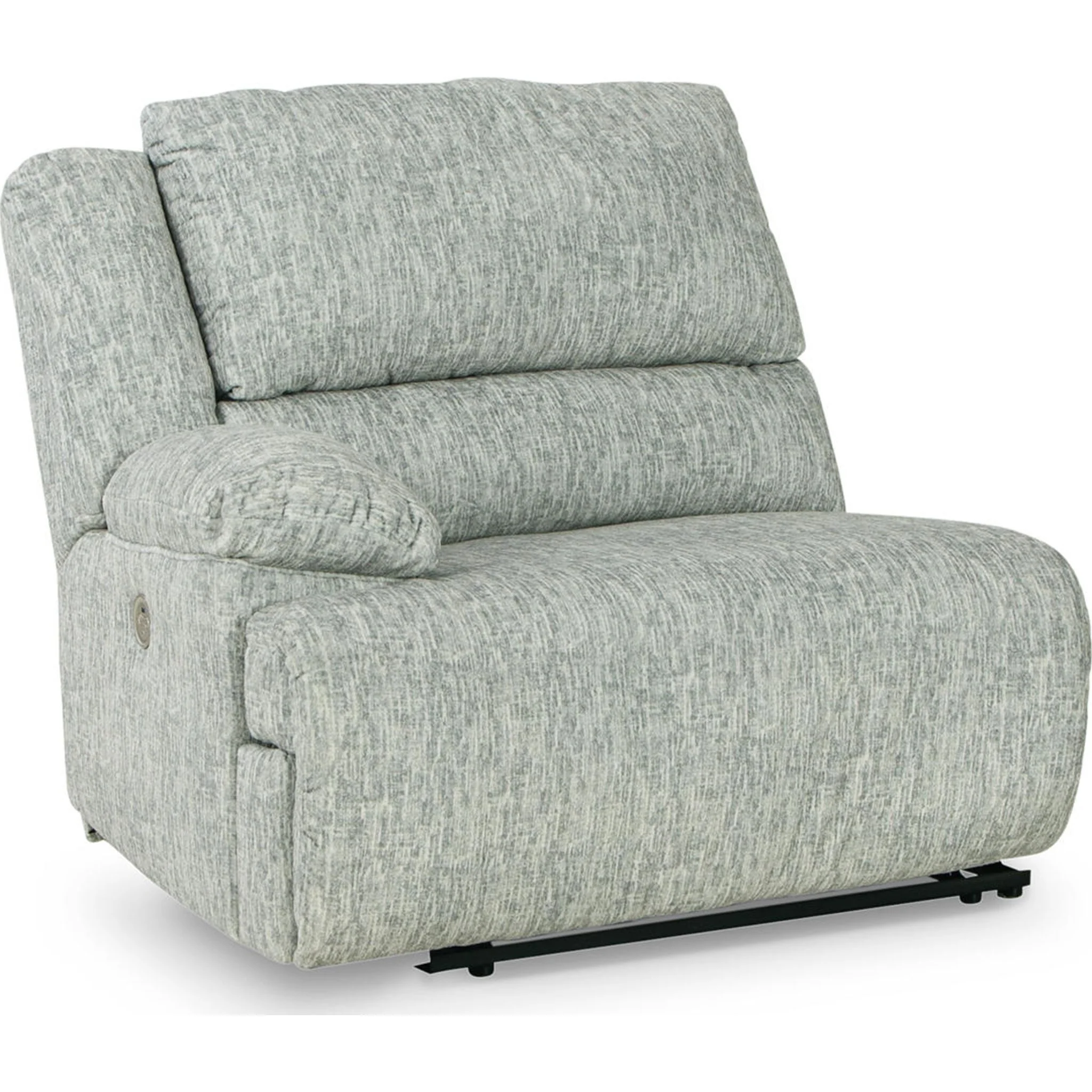 McClelland 3 Piece Power Reclining Sectional with Chaise - Image 4