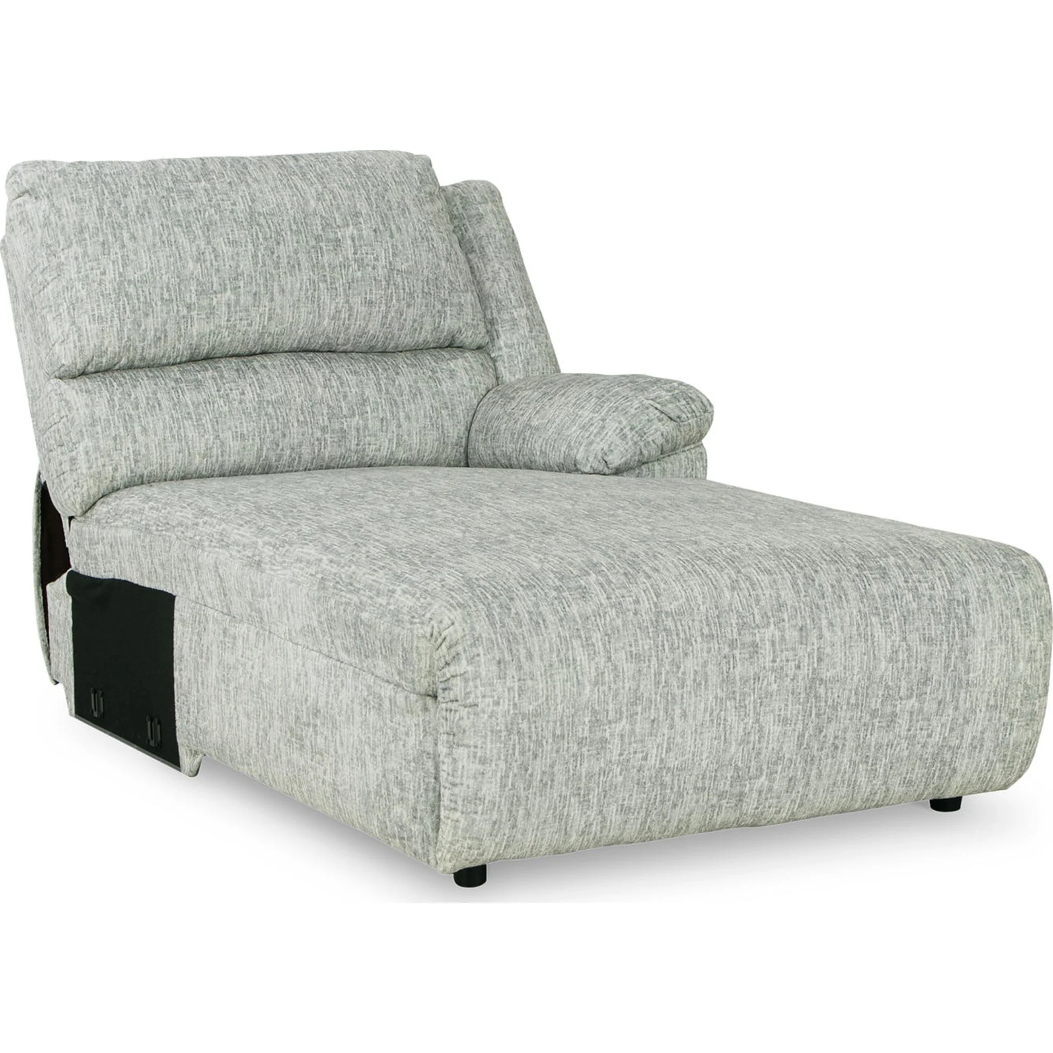 McClelland 3 Piece Power Reclining Sectional with Chaise - Image 5