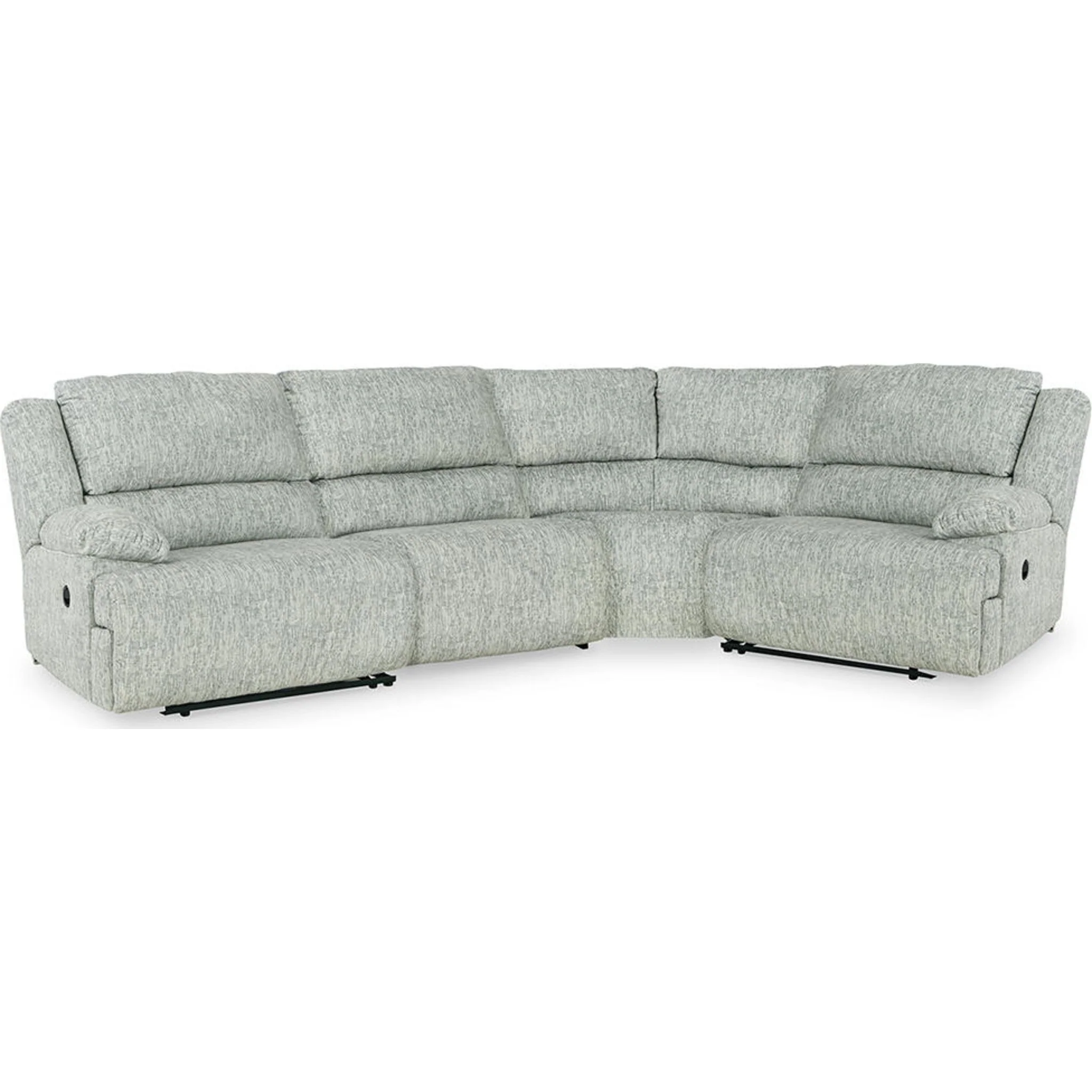 McClelland 4 Piece Reclining Sectional - Image 2