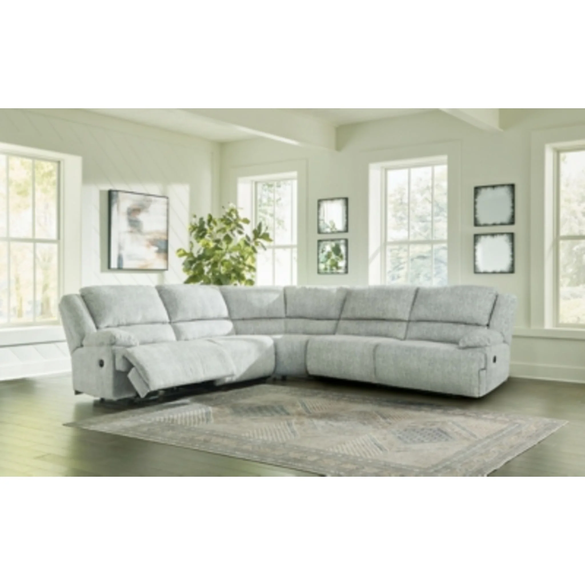 McClelland 5 Piece Reclining Sectional - Image 2