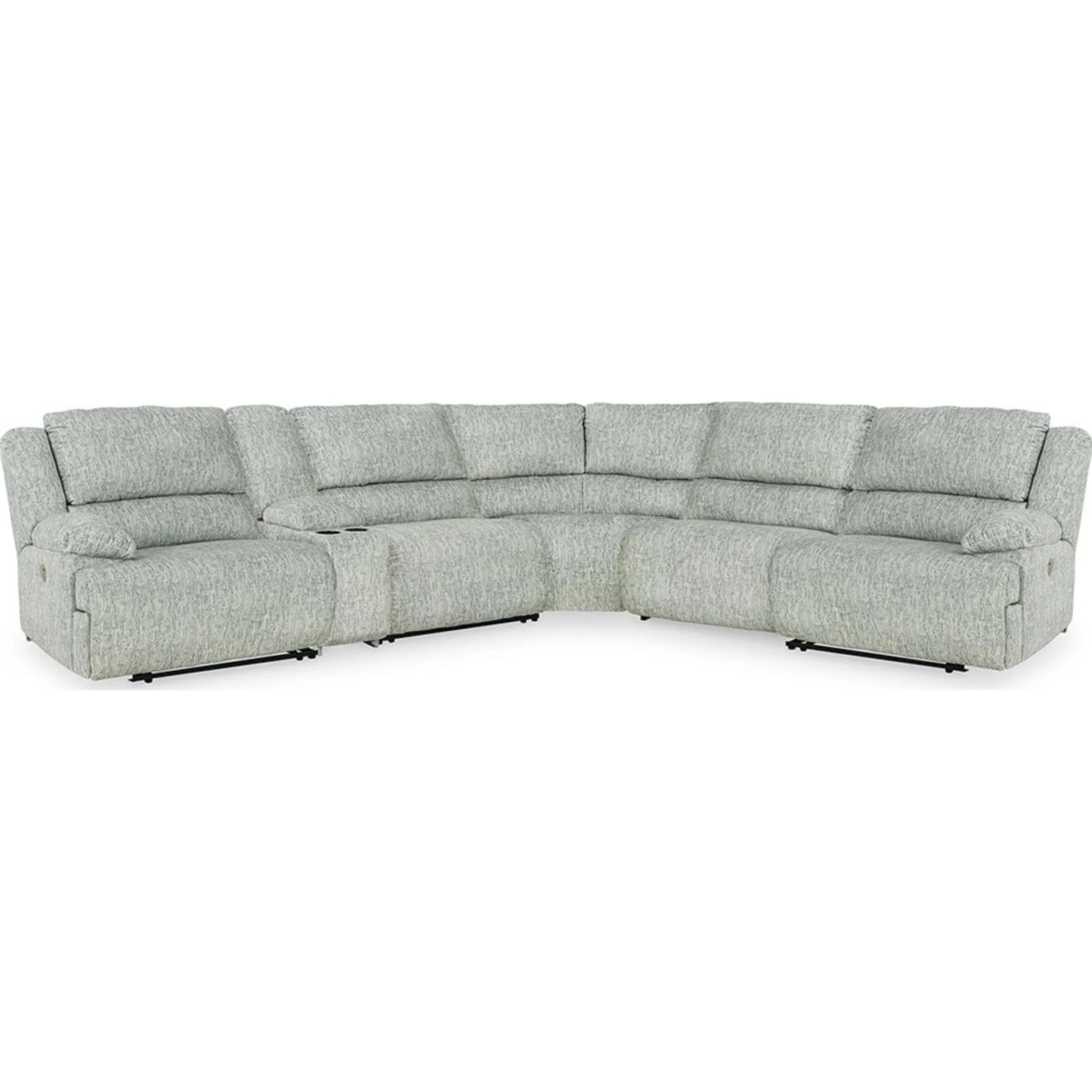 McClelland 6 Piece Power Reclining Sectional - Image 5