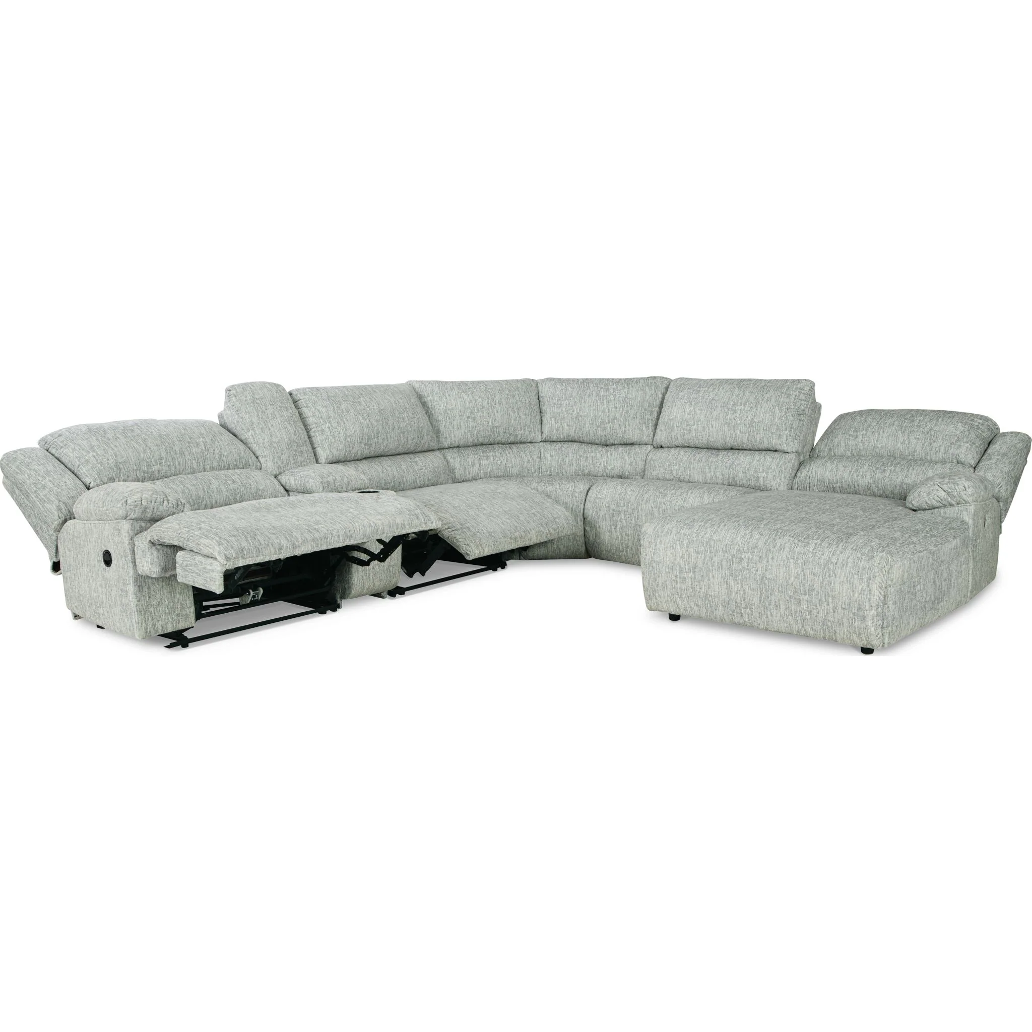 McClelland 6 Piece Reclining Sectional - Image 3