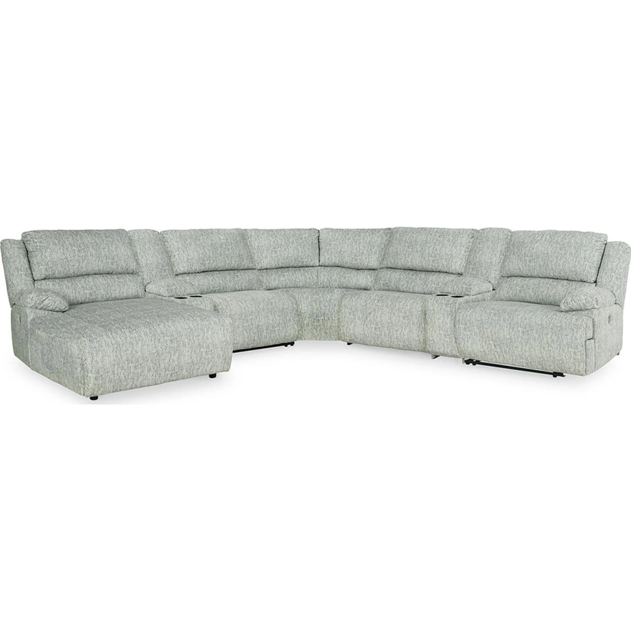 McClelland 7 Piece Power Reclining Sectional - Image 7