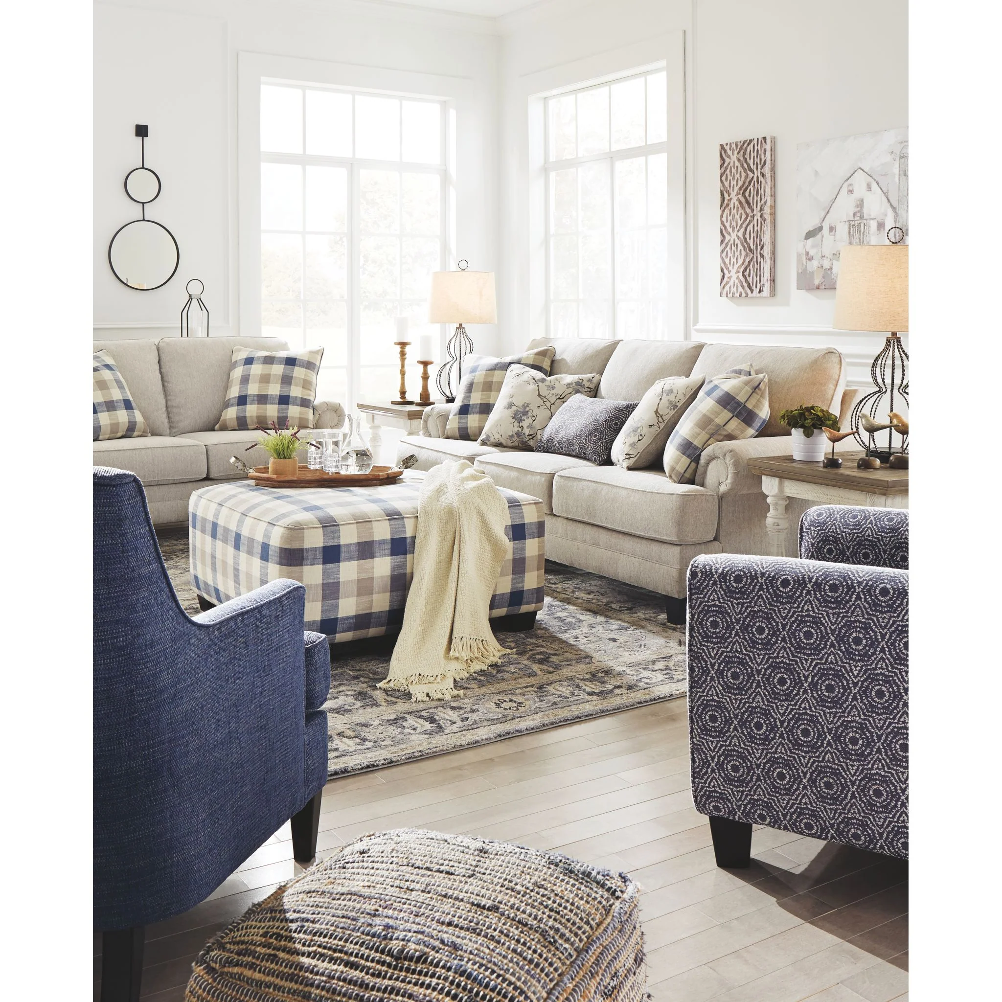Meggett Oversized Accent Ottoman - Image 3