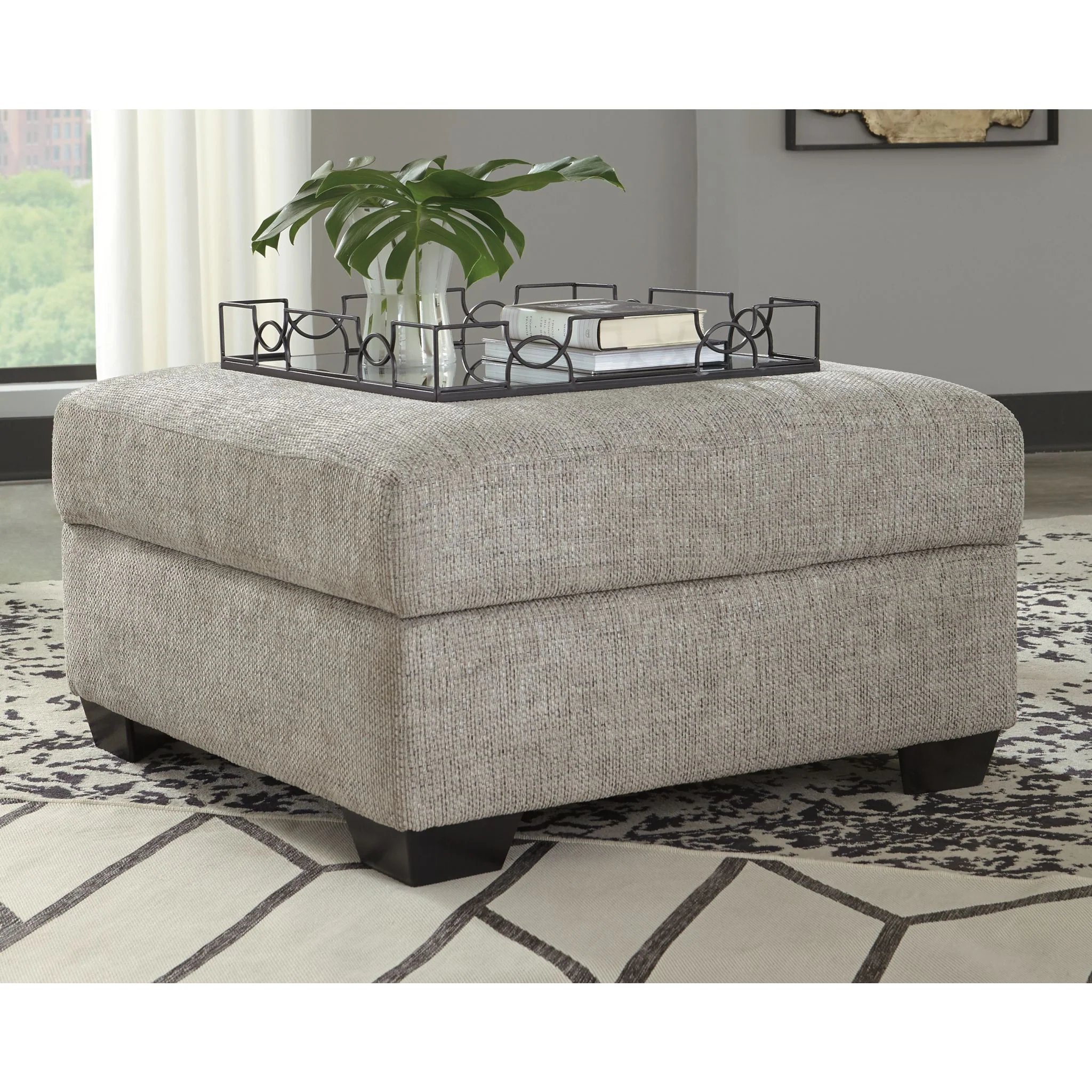 Megginson Ottoman with Storage - Image 2