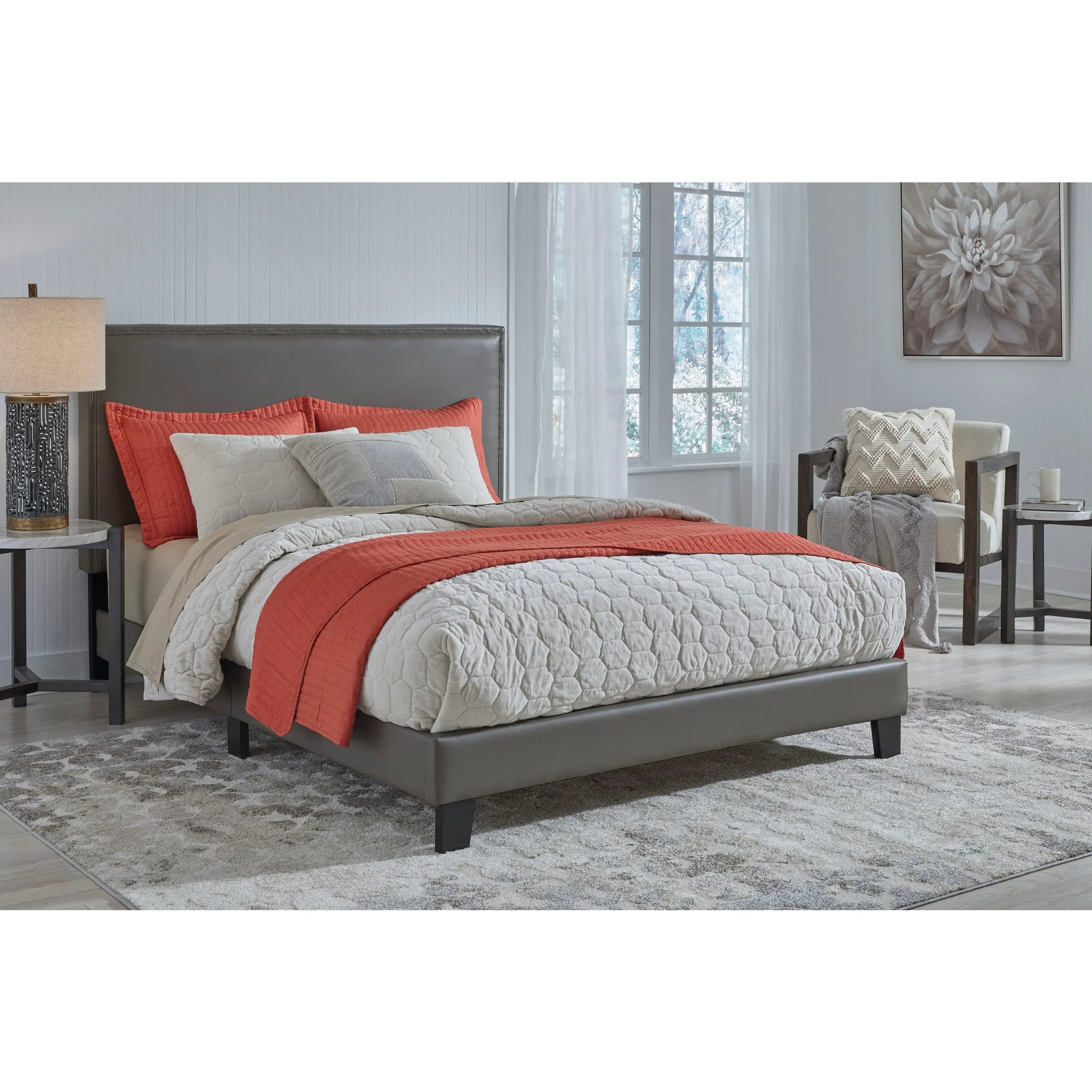 Mesling Upholstered Platform Bed - Image 2