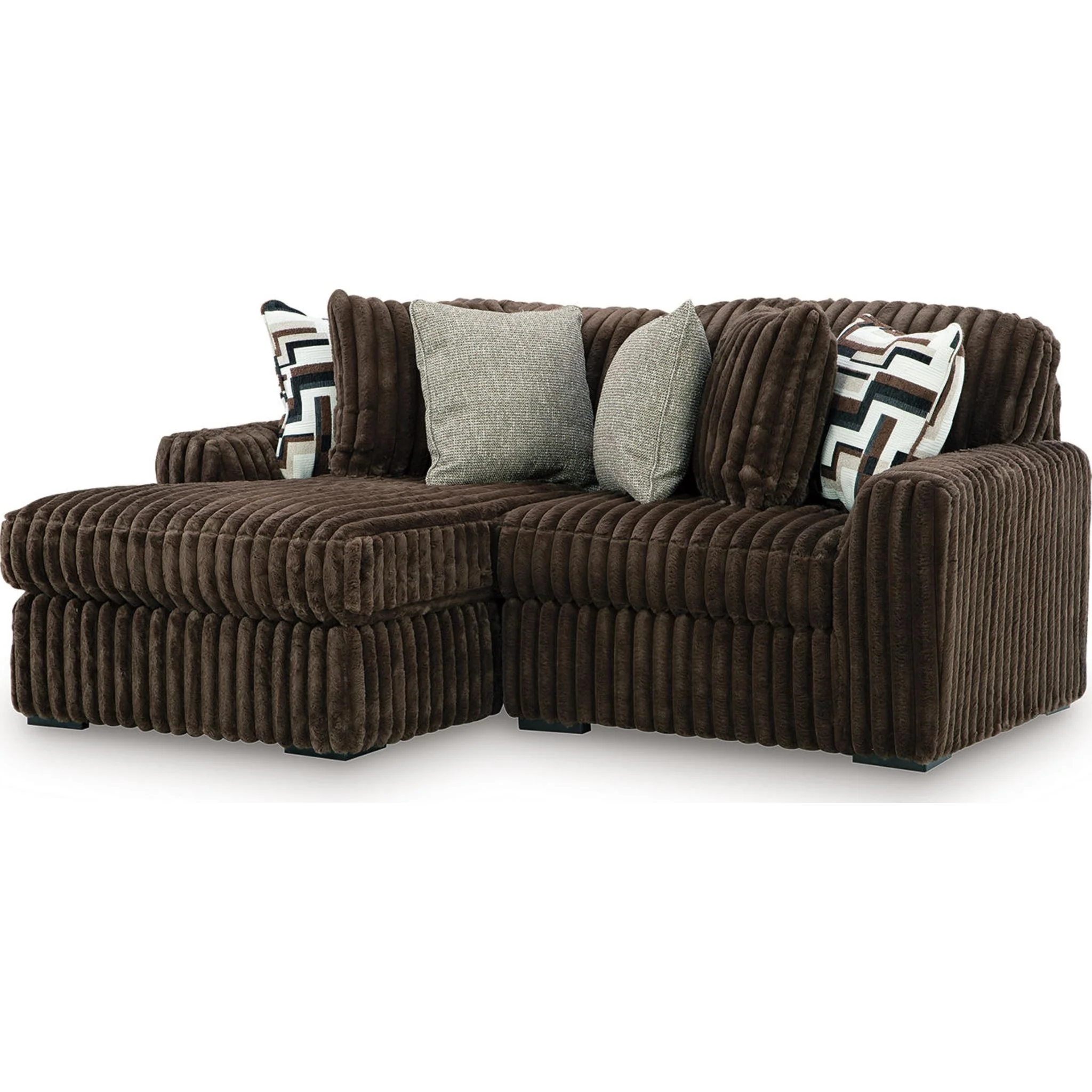 Midnight-Madness 2 Piece Sectional with Chaise - Image 16