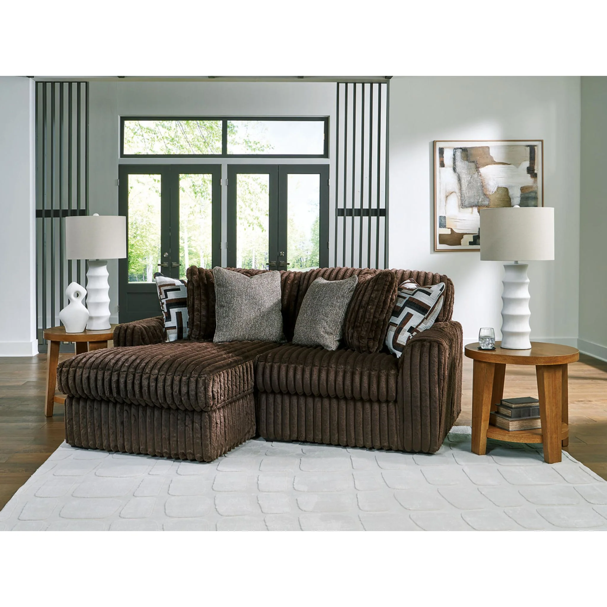 Midnight-Madness 2 Piece Sectional with Chaise - Image 17