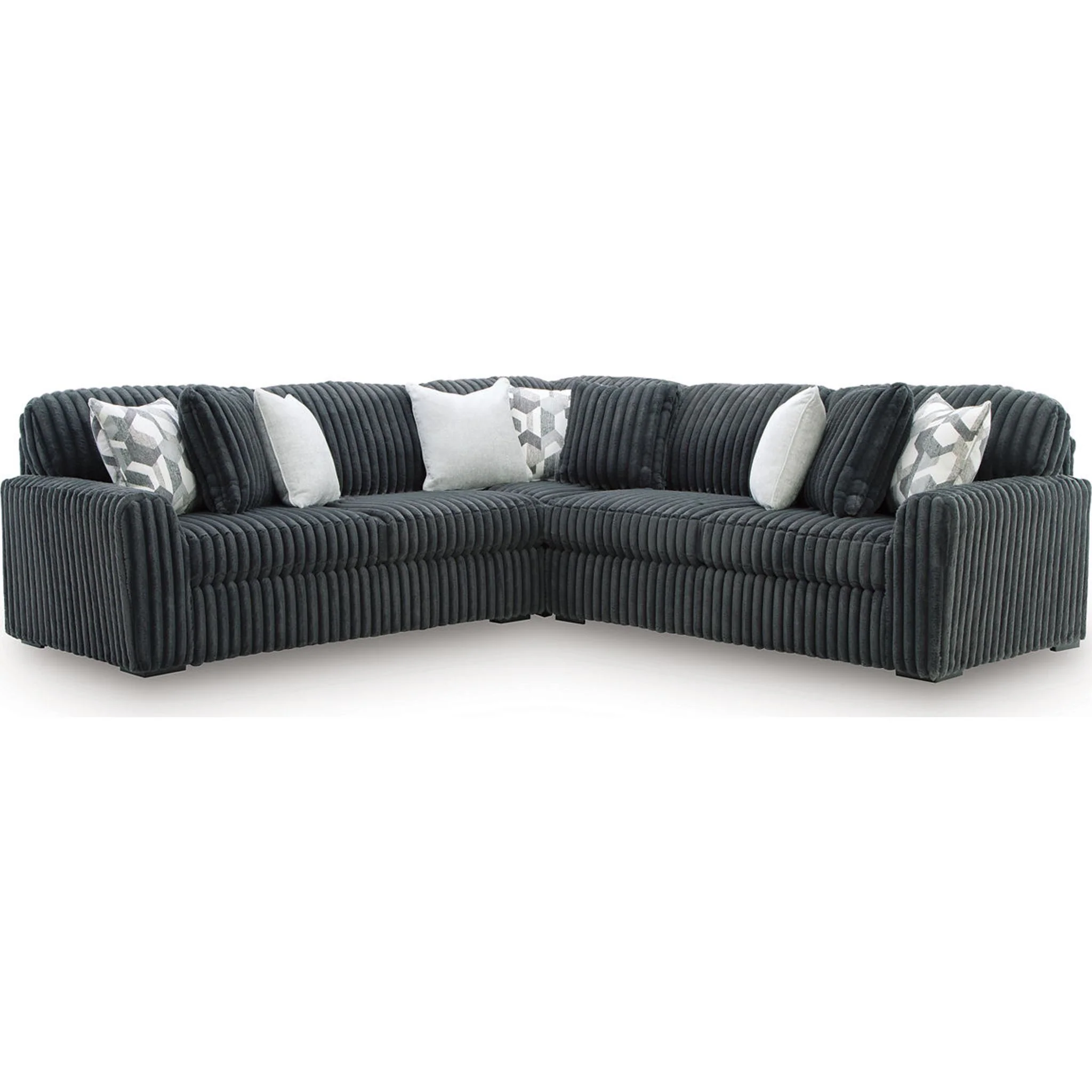 Midnight-Madness 3 Piece Sectional - Image 9