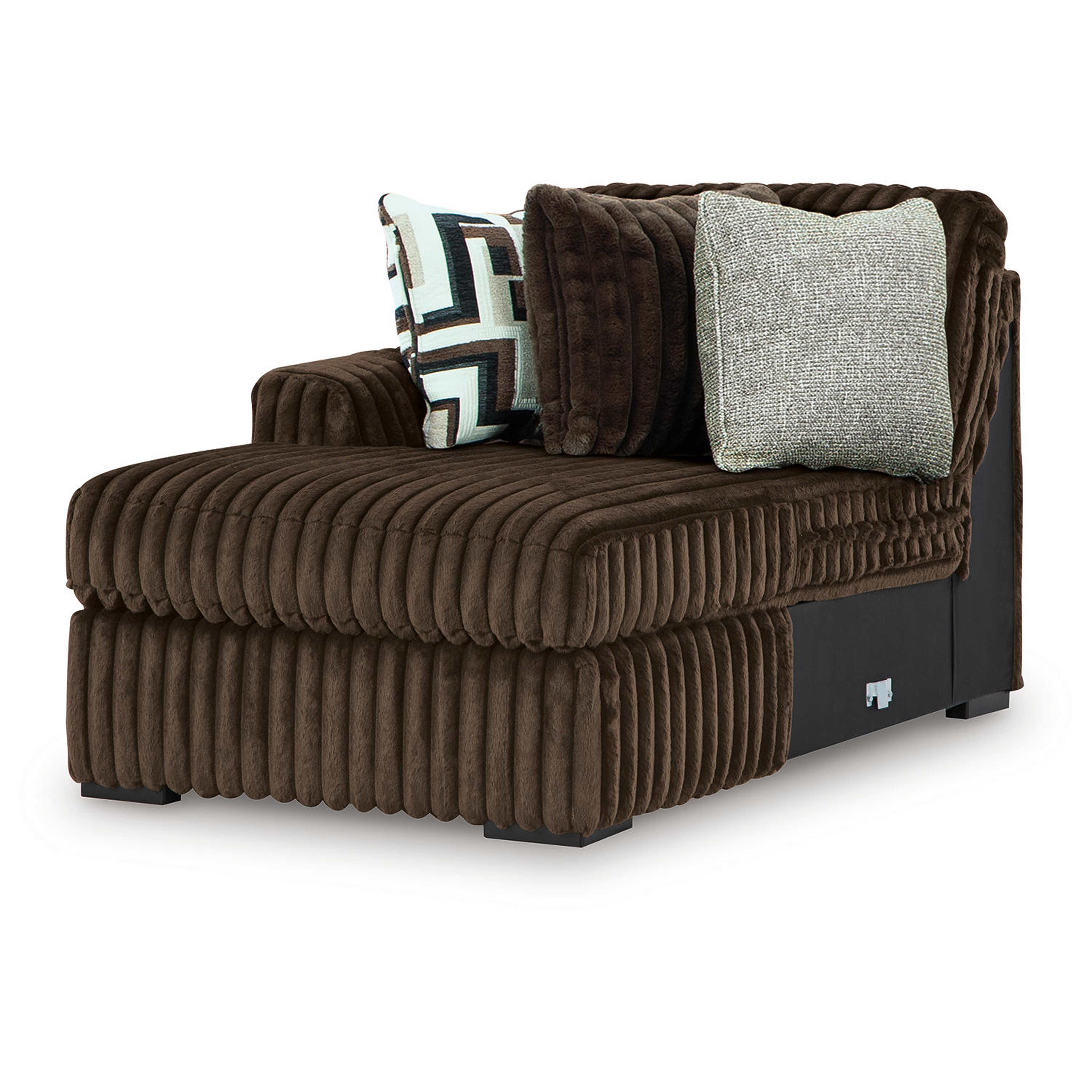 Midnight-Madness 3 Piece Sectional with Chaise - Image 3