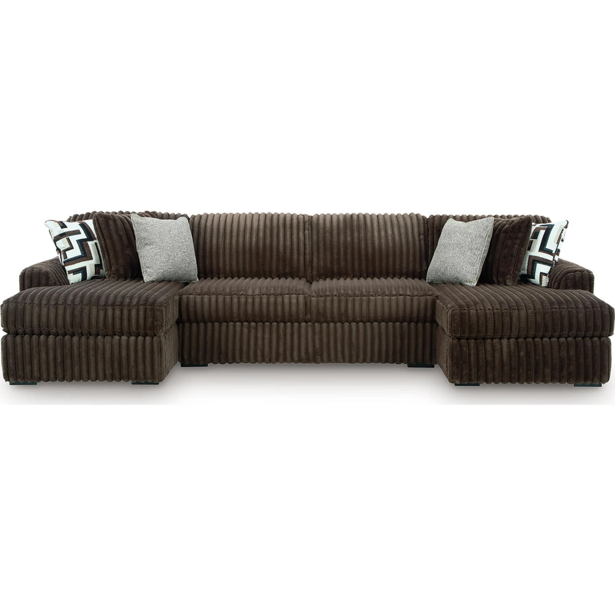 Midnight-Madness 3 Piece Sectional with Dual Chaise - Image 14