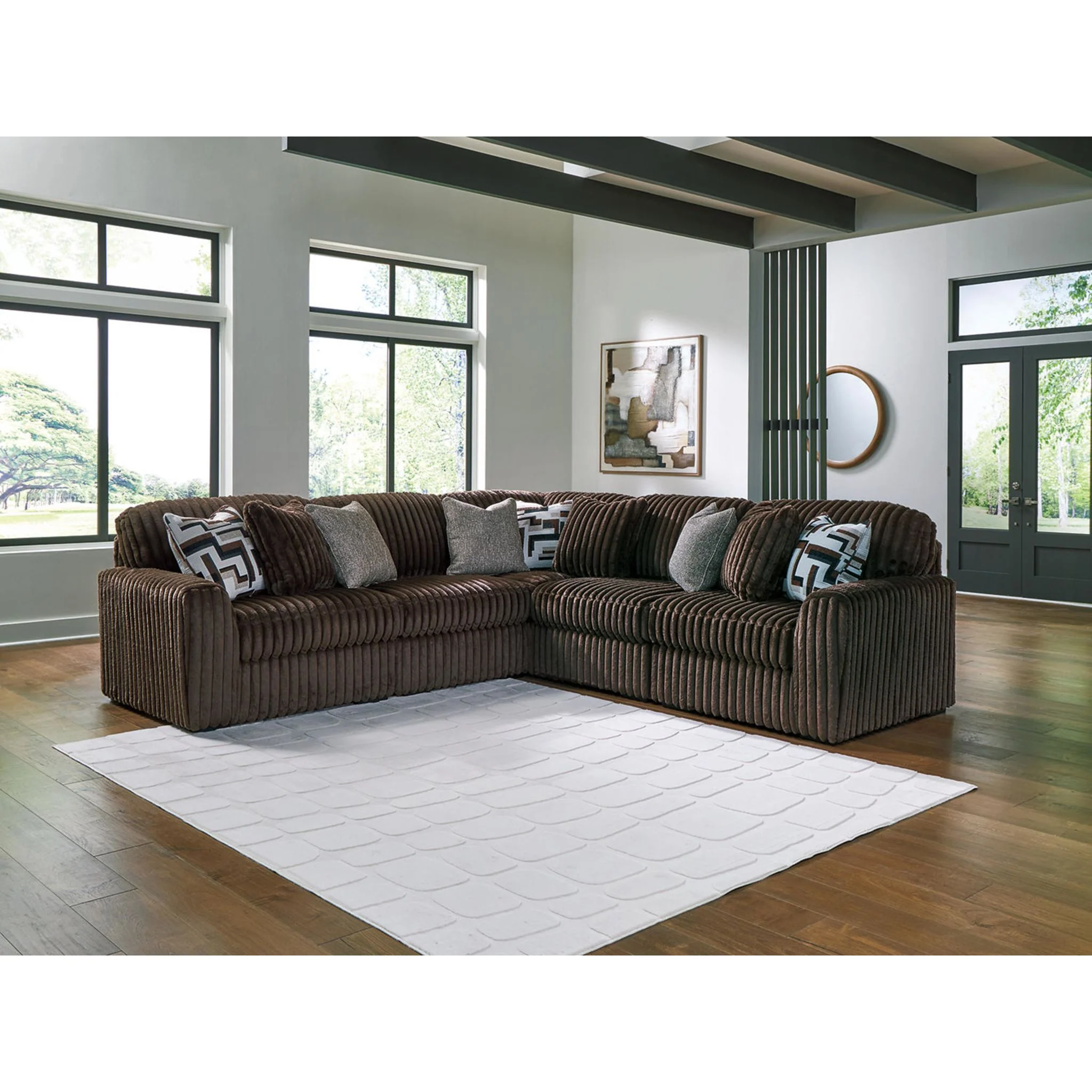 Midnight-Madness 5 Piece Sectional - Image 10