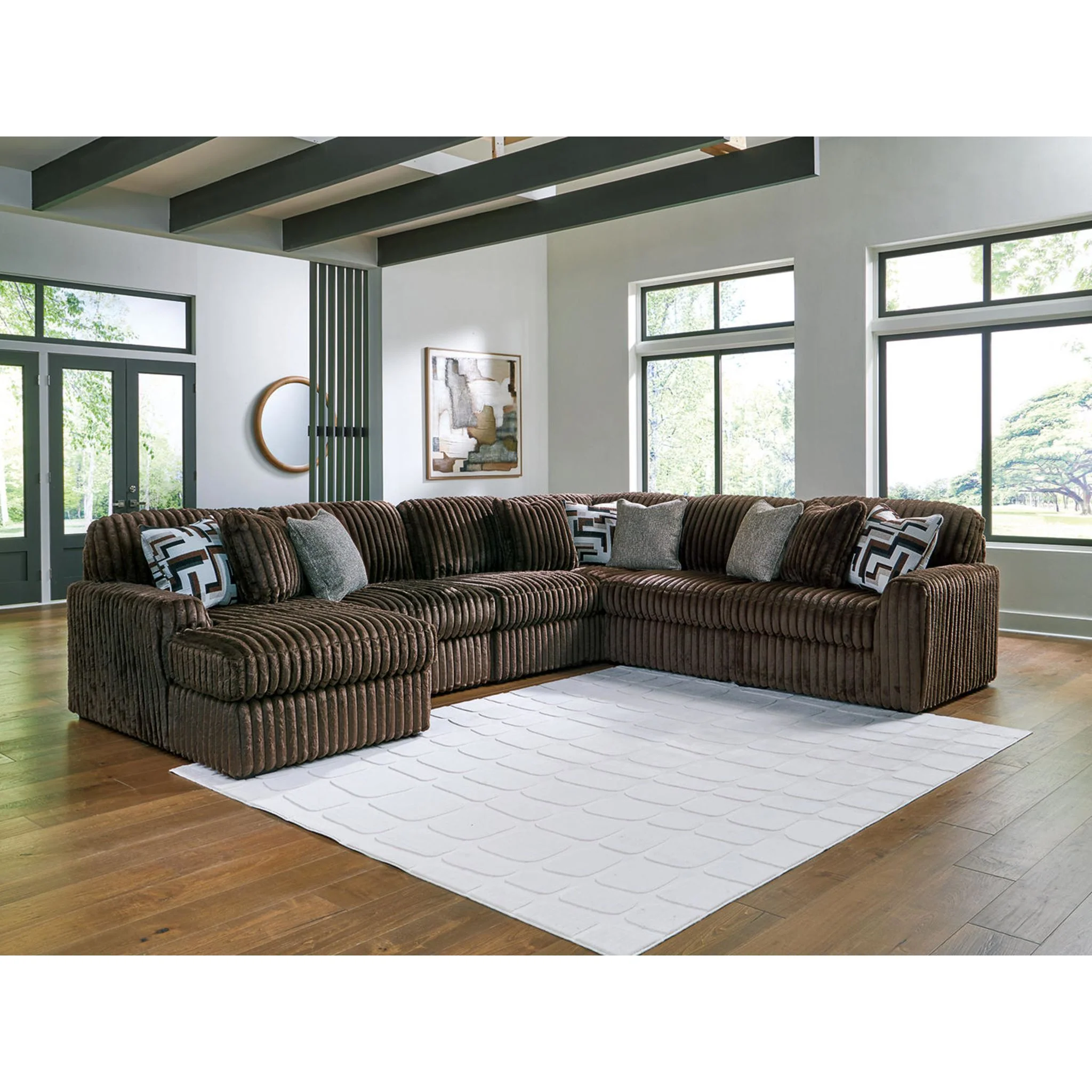 Midnight-Madness 6 Piece Sectional with Chaise - Image 15