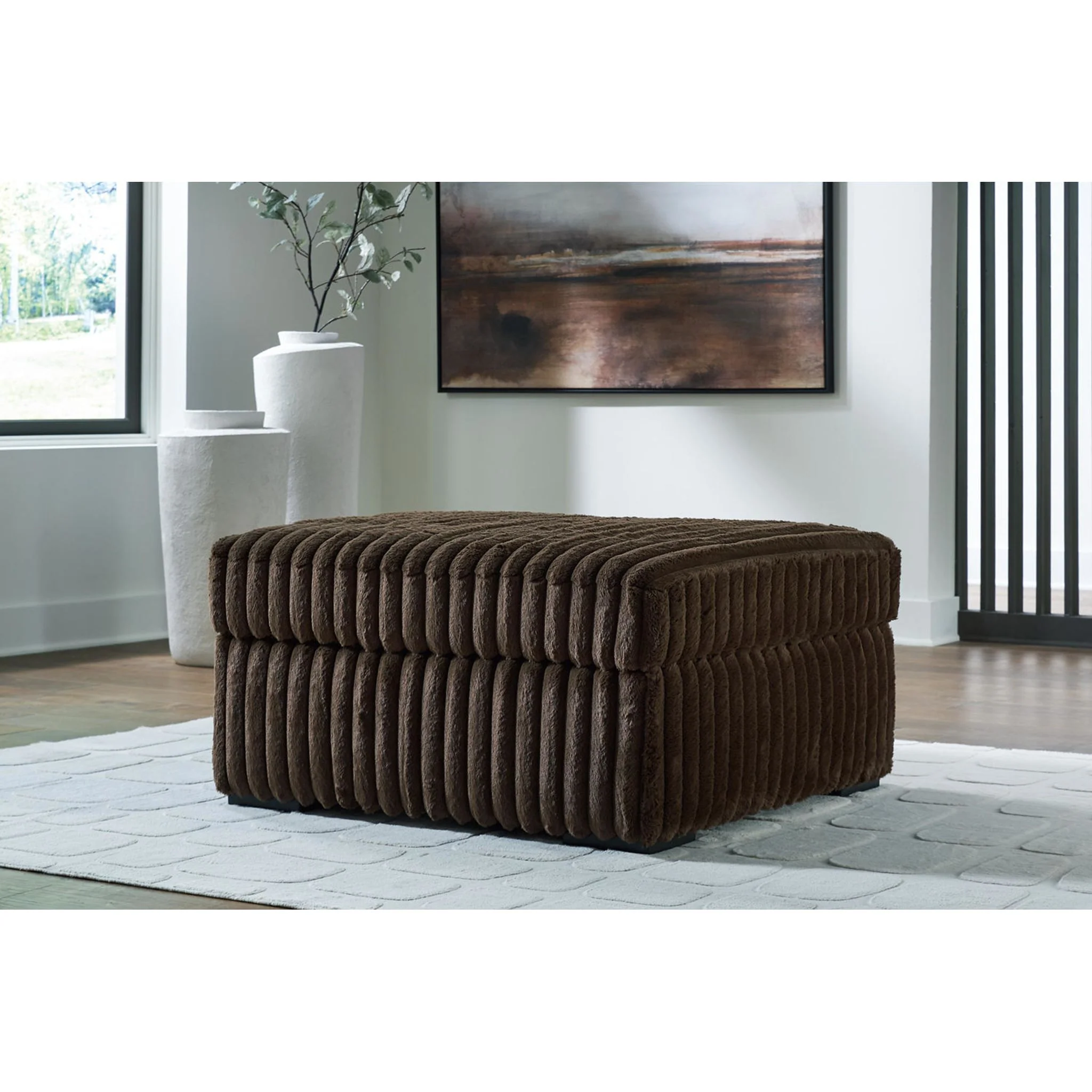 Midnight-Madness Oversized Accent Ottoman - Image 12